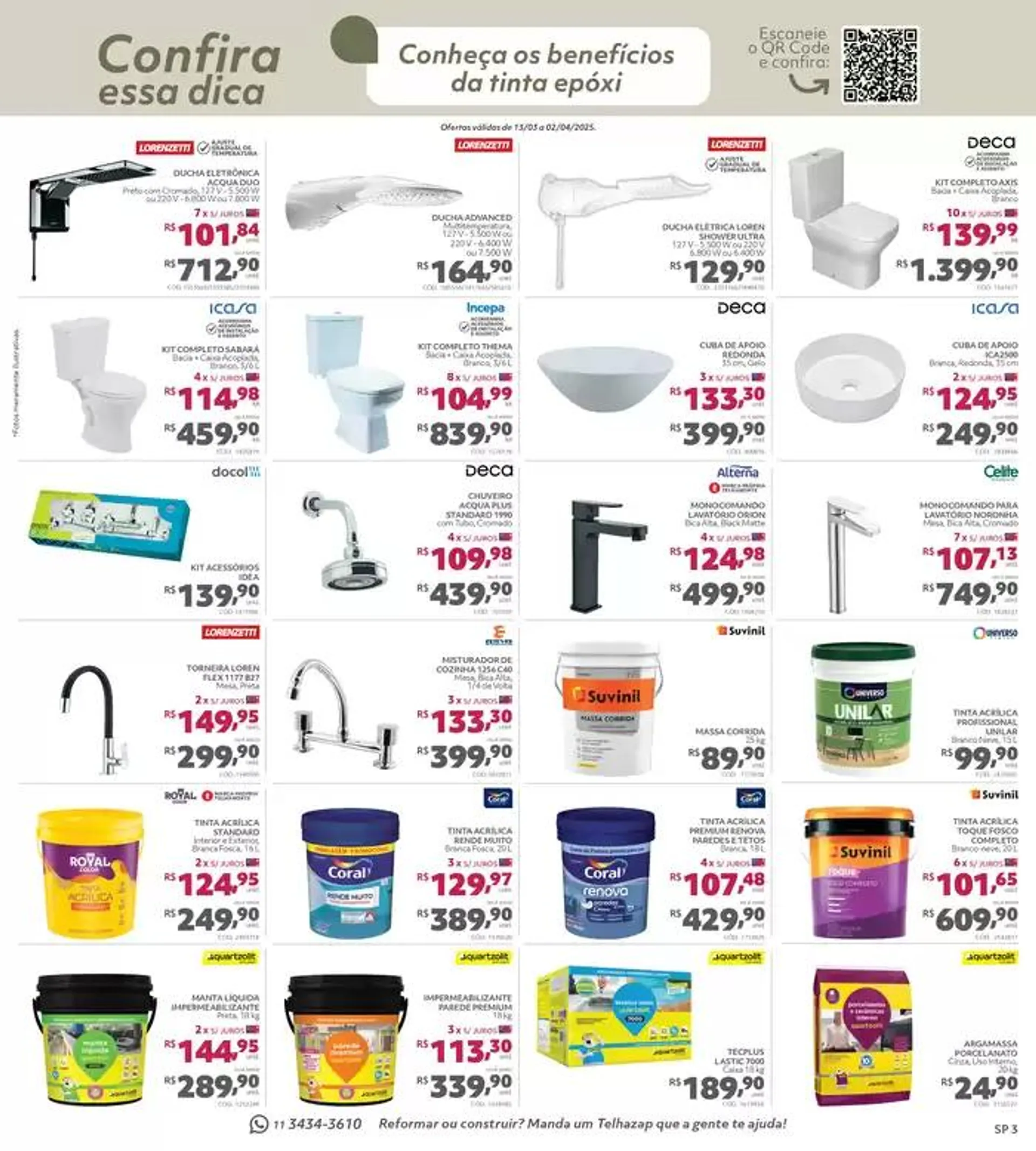 Encarte de Ofertas especiais para você 28 de março até 2 de abril 2025 - Pagina 3