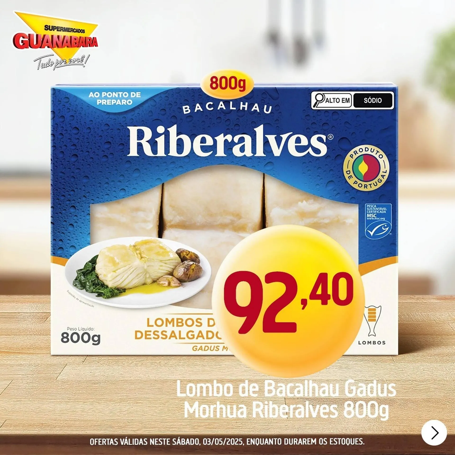 Encarte de Catálogo Supermercados Guanabara 3 de maio até 3 de maio 2025 - Pagina 1