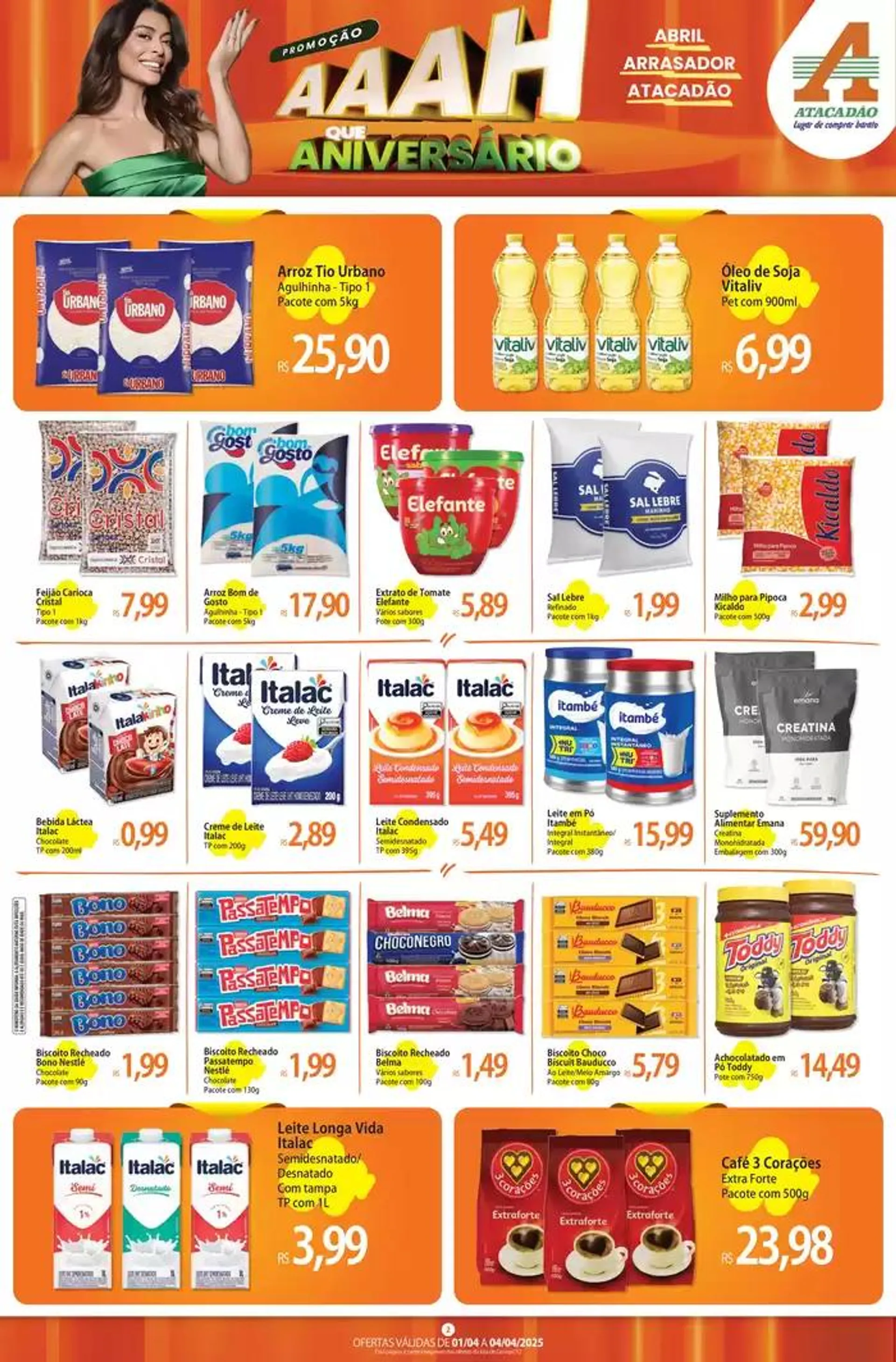 Encarte de Ofertas exclusivas e pechinchas 1 de abril até 4 de abril 2025 - Pagina 2
