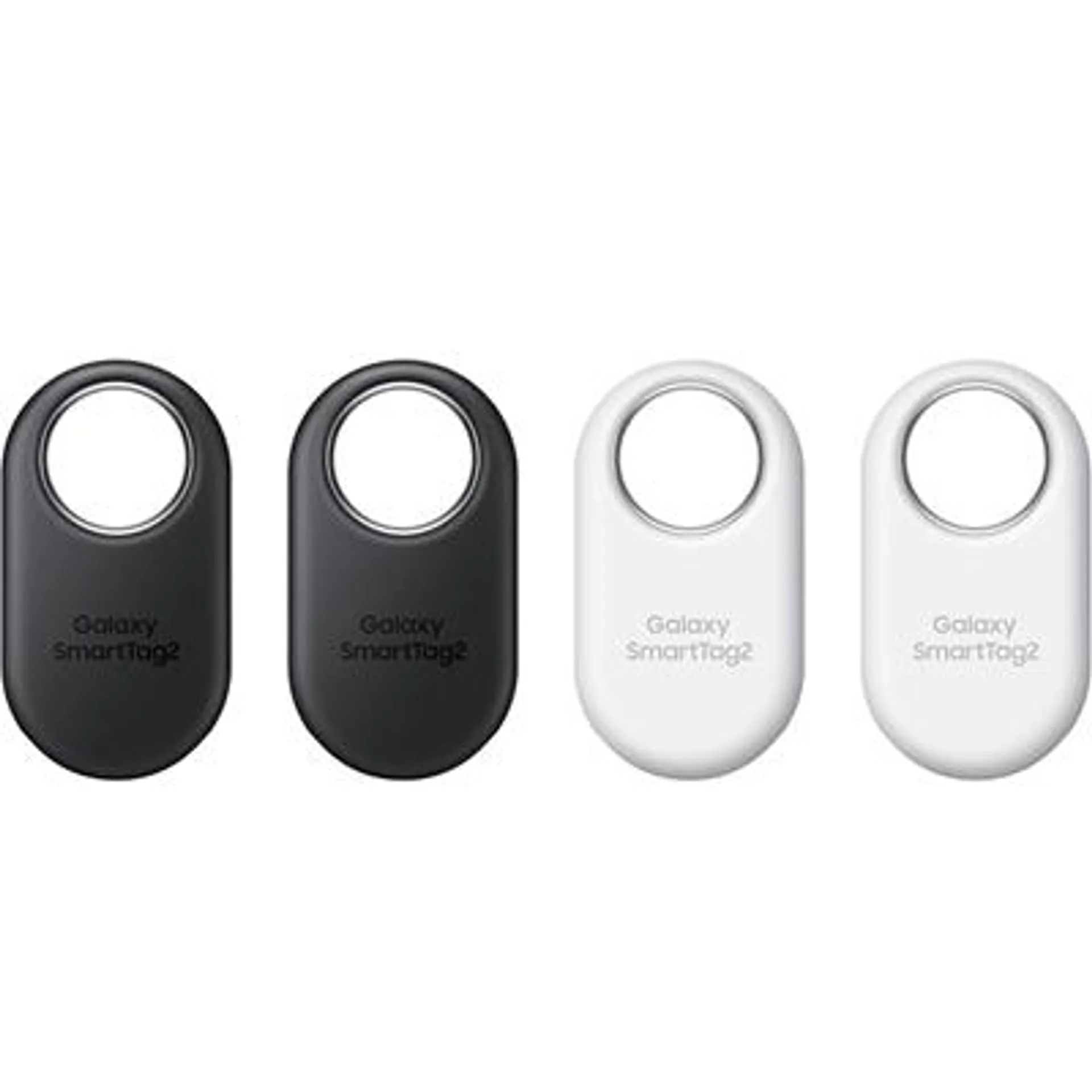 Localizador Samsung Smart Tag2 Galaxy Digital 4 Unidades Branco/Preto