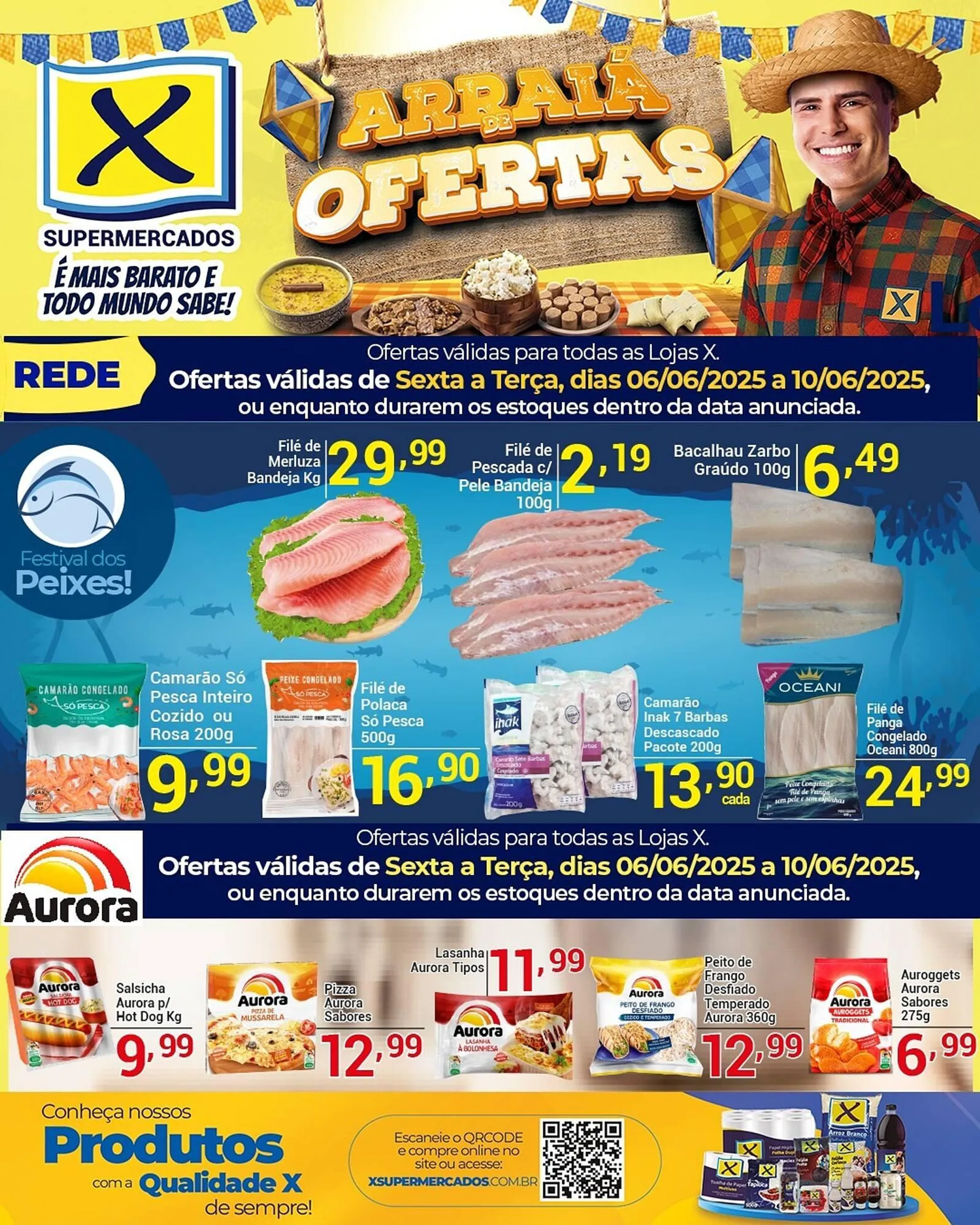 Encarte de Catálogo X Supermercados 6 de junho até 10 de junho 2025 - Pagina 3