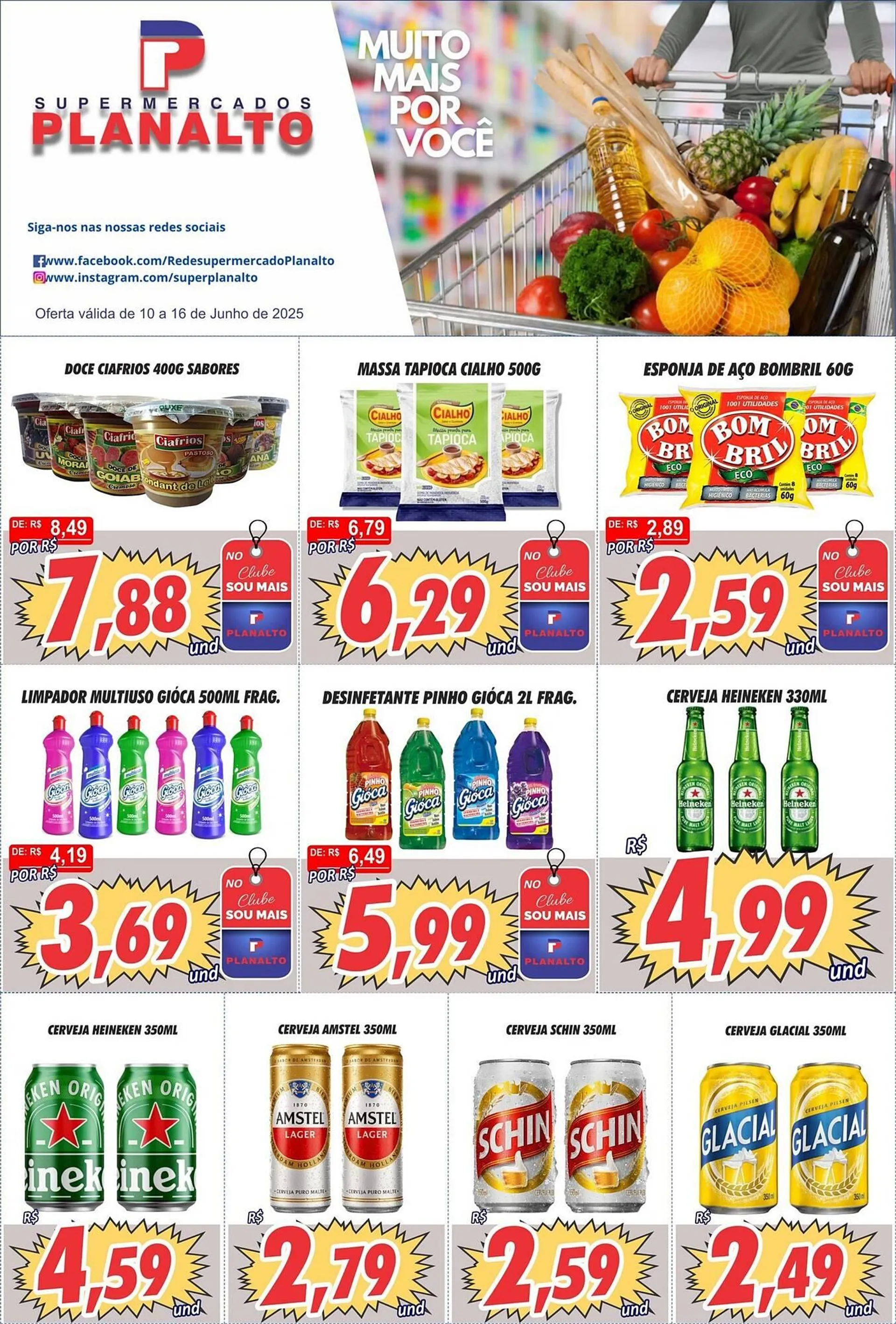 Encarte de Catálogo Supermercados Planalto 10 de junho até 16 de junho 2025 - Pagina 2
