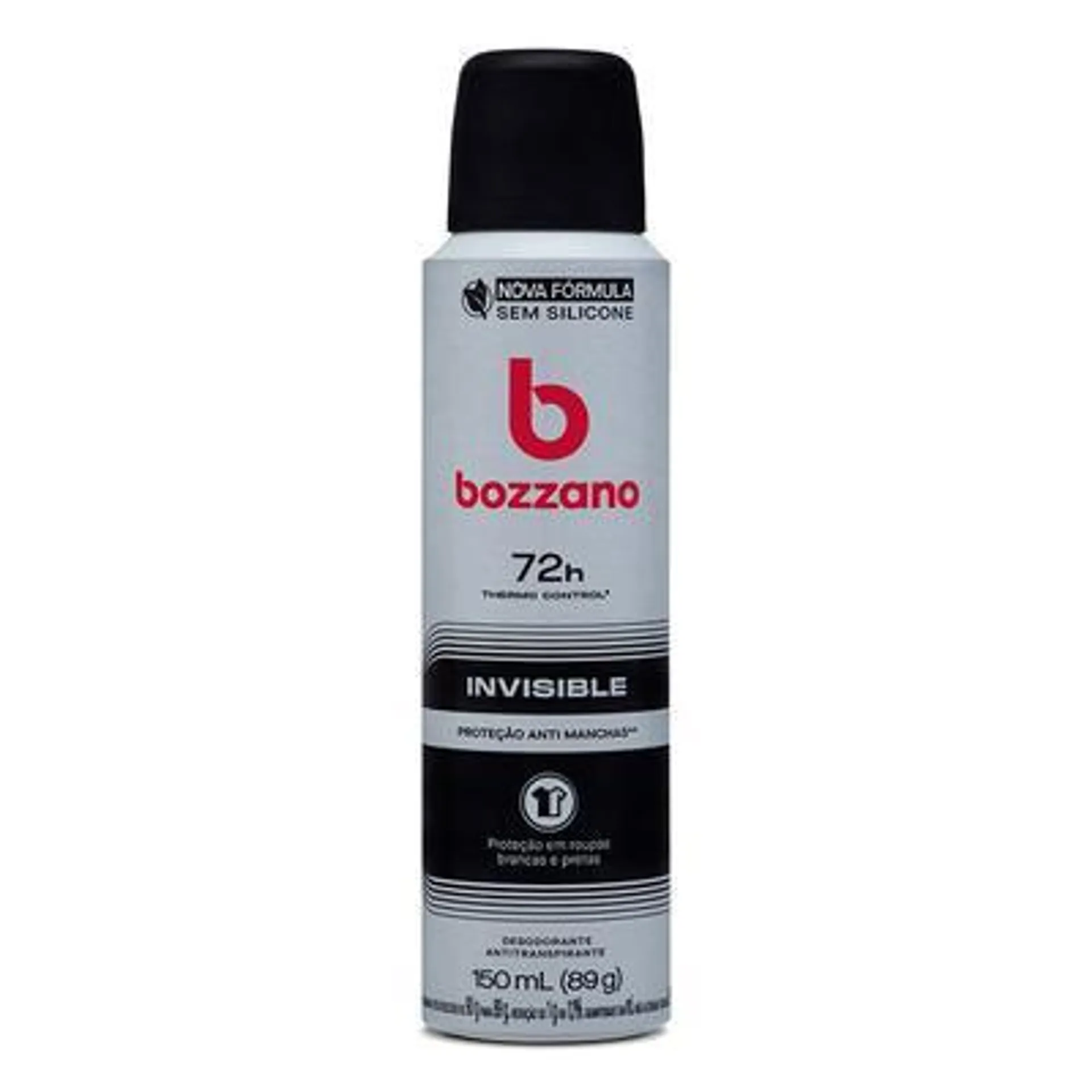 Desodorante Aerosol Bozzano Invisible 150ml