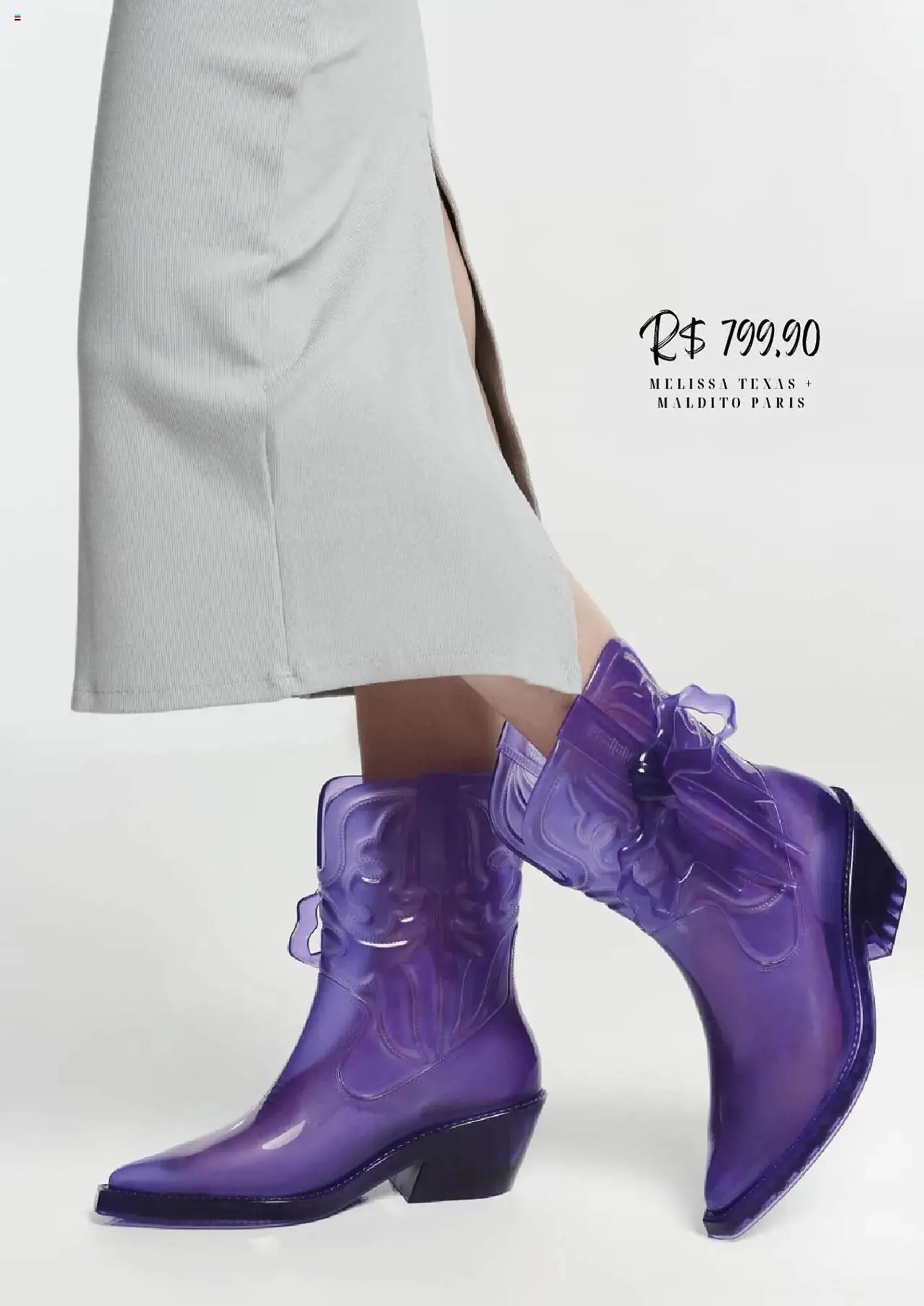 Encarte de Catálogo Melissa 21 de maio até 20 de junho 2025 - Pagina 3