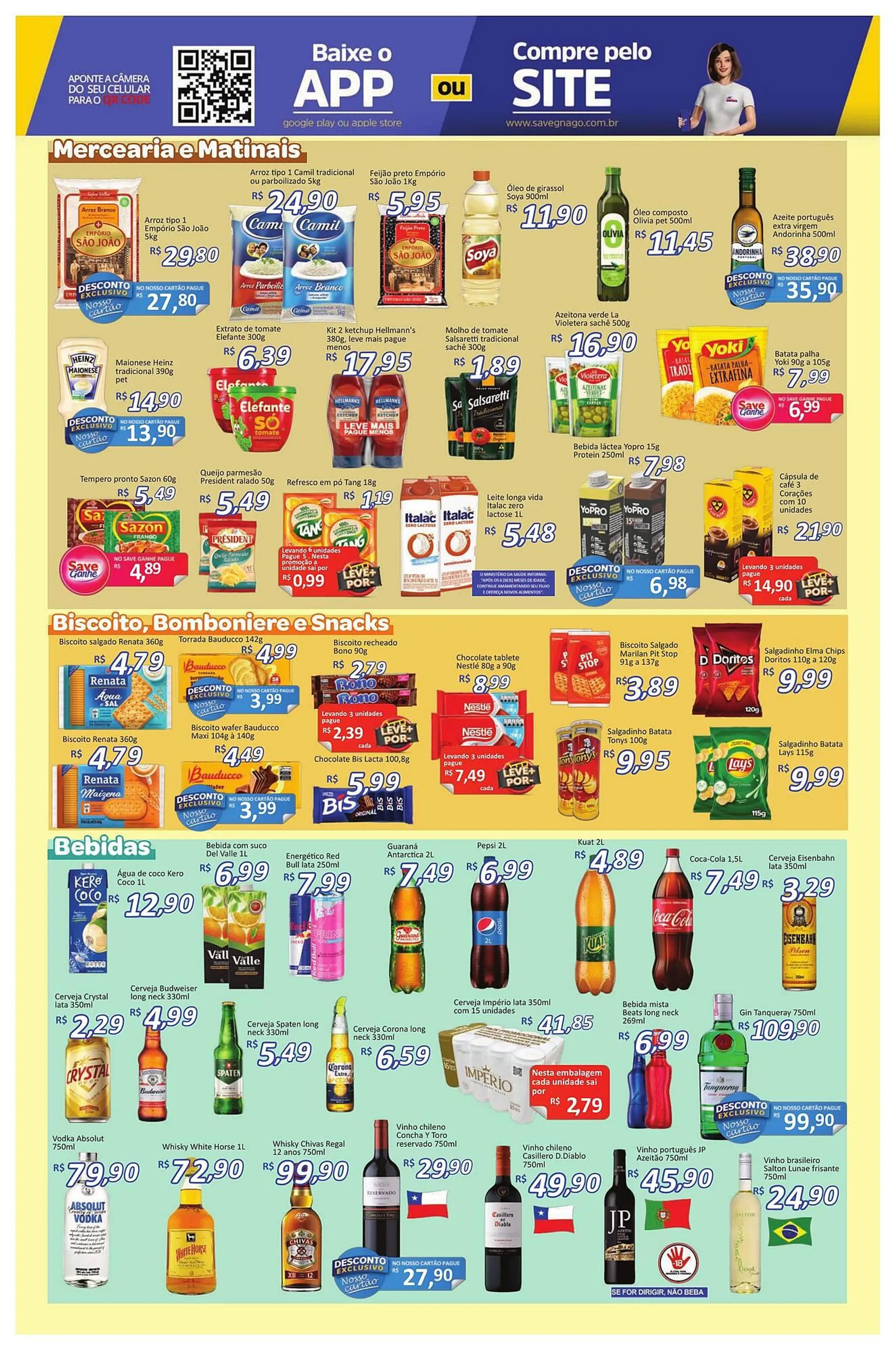 Encarte de Catálogo Supermercados Savegnago 1 de maio até 4 de maio 2025 - Pagina 3