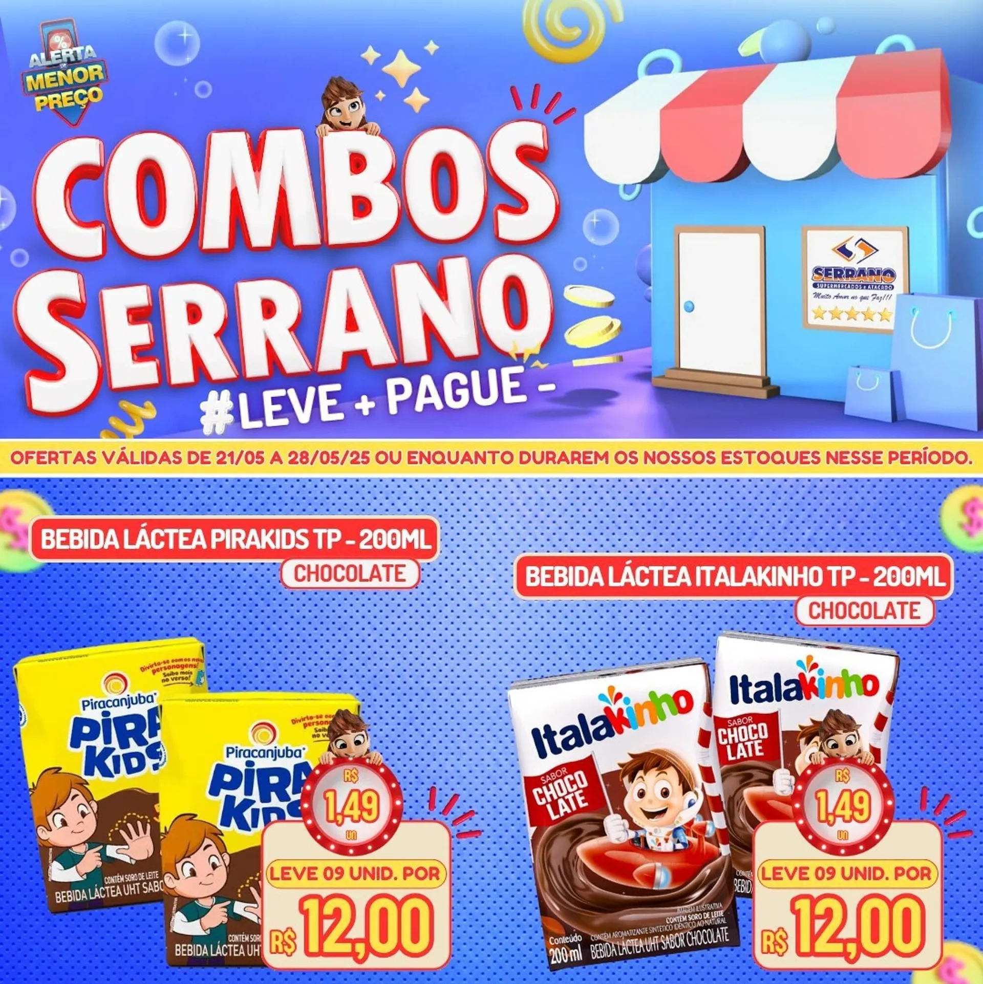 Encarte de Catálogo Serrano Supermercado 21 de maio até 28 de maio 2025 - Pagina 3