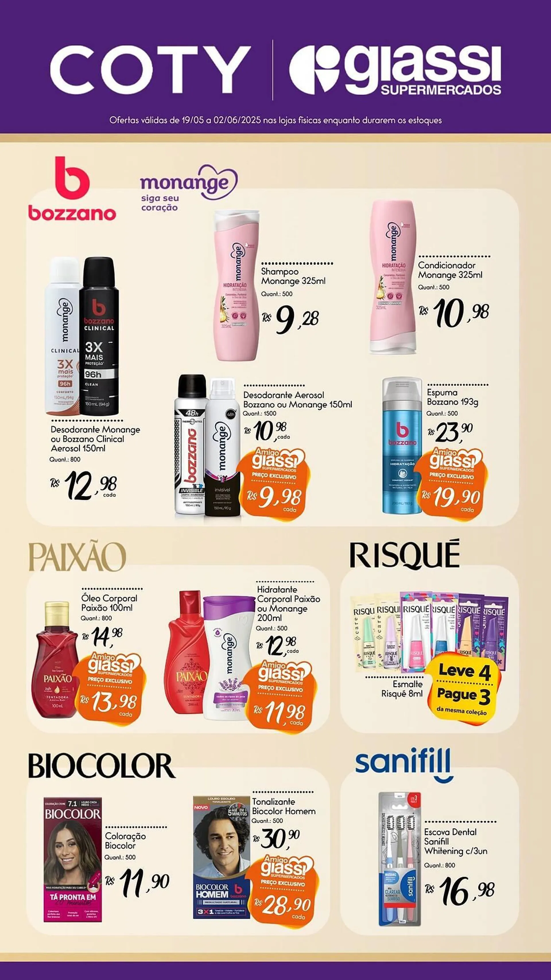 Encarte de Catálogo Giassi Supermercados 27 de maio até 2 de junho 2025 - Pagina 1