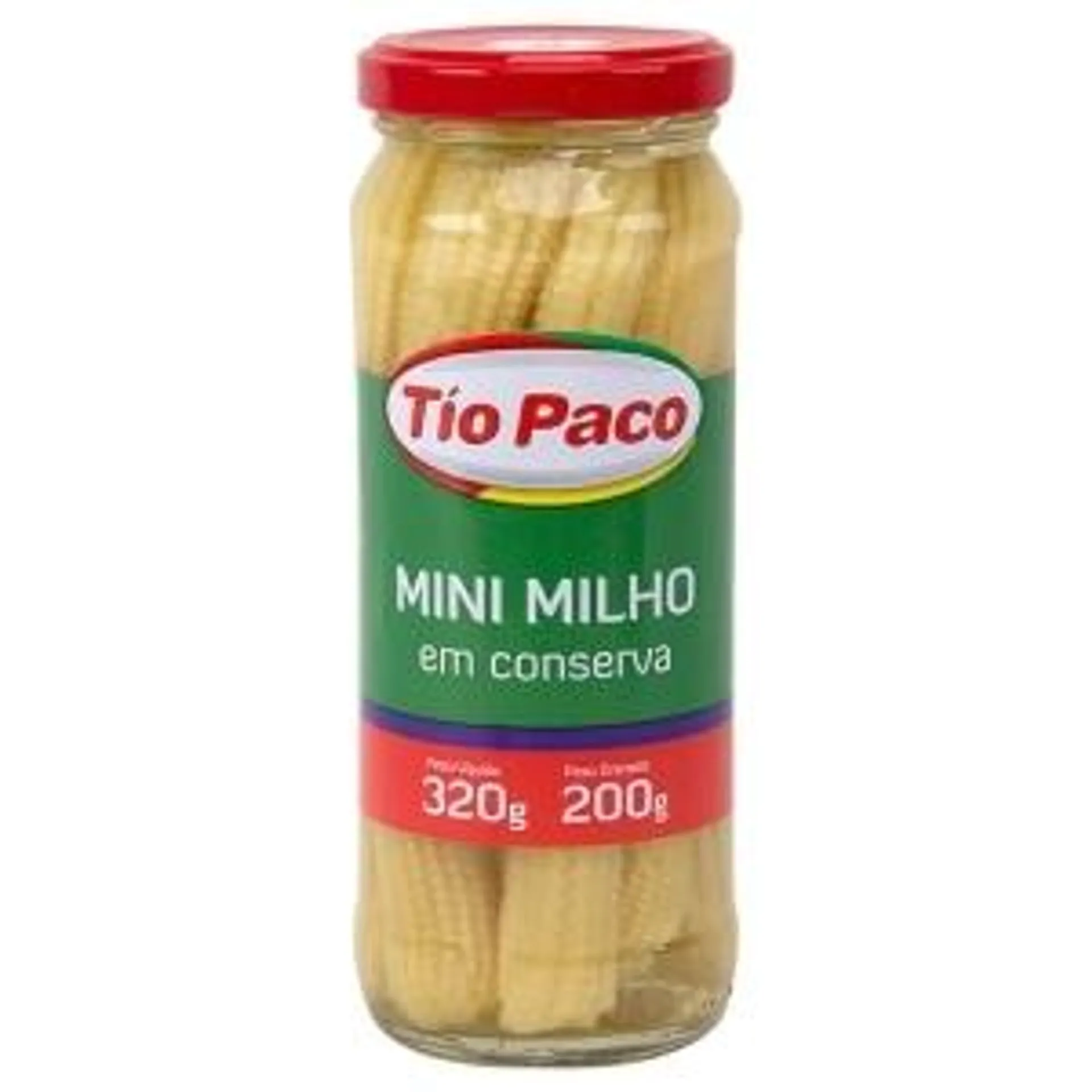 Mini Milho Tio Paco 200g