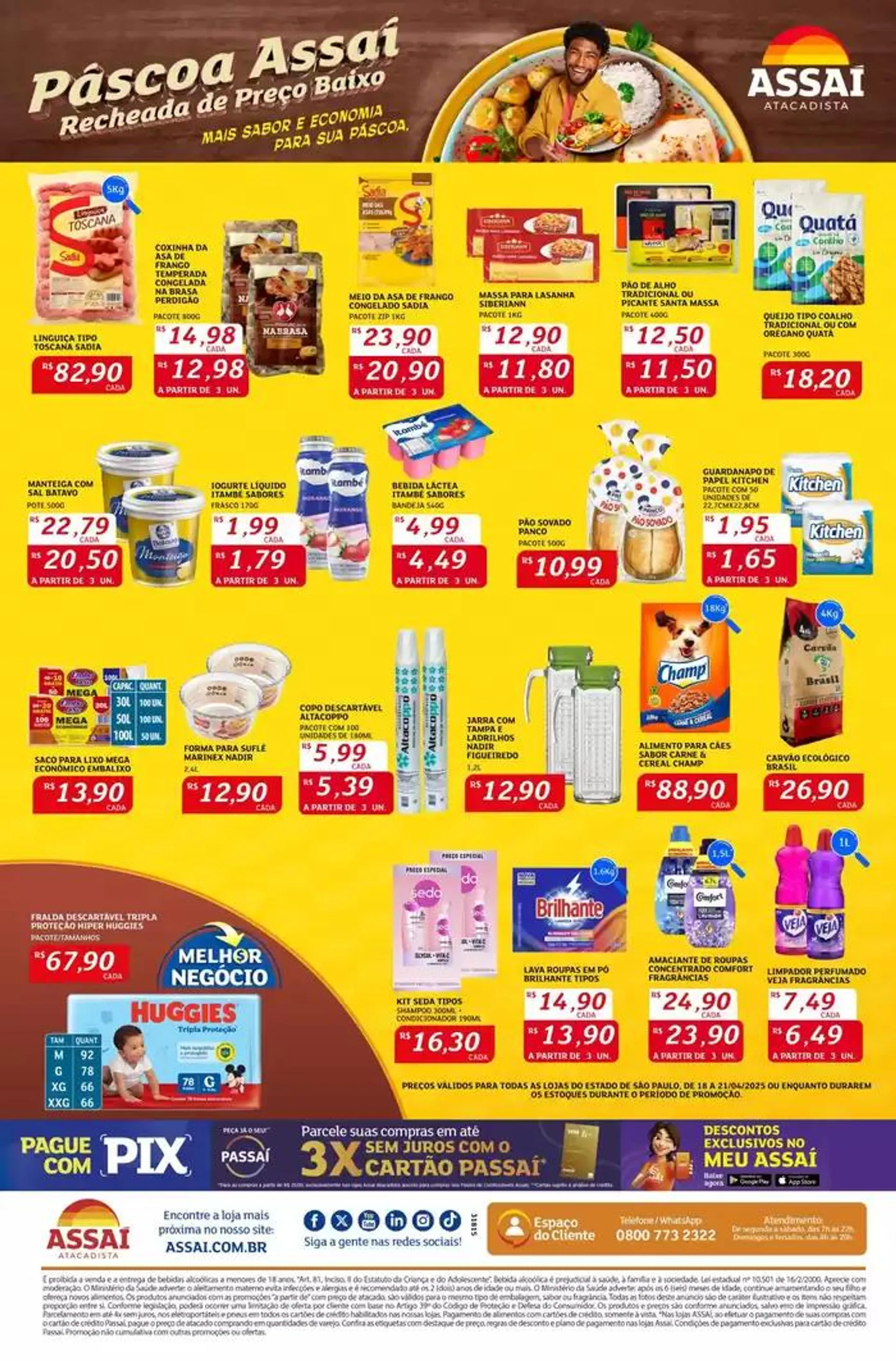 Encarte de Ampla seleção de ofertas 18 de abril até 21 de abril 2025 - Pagina 4