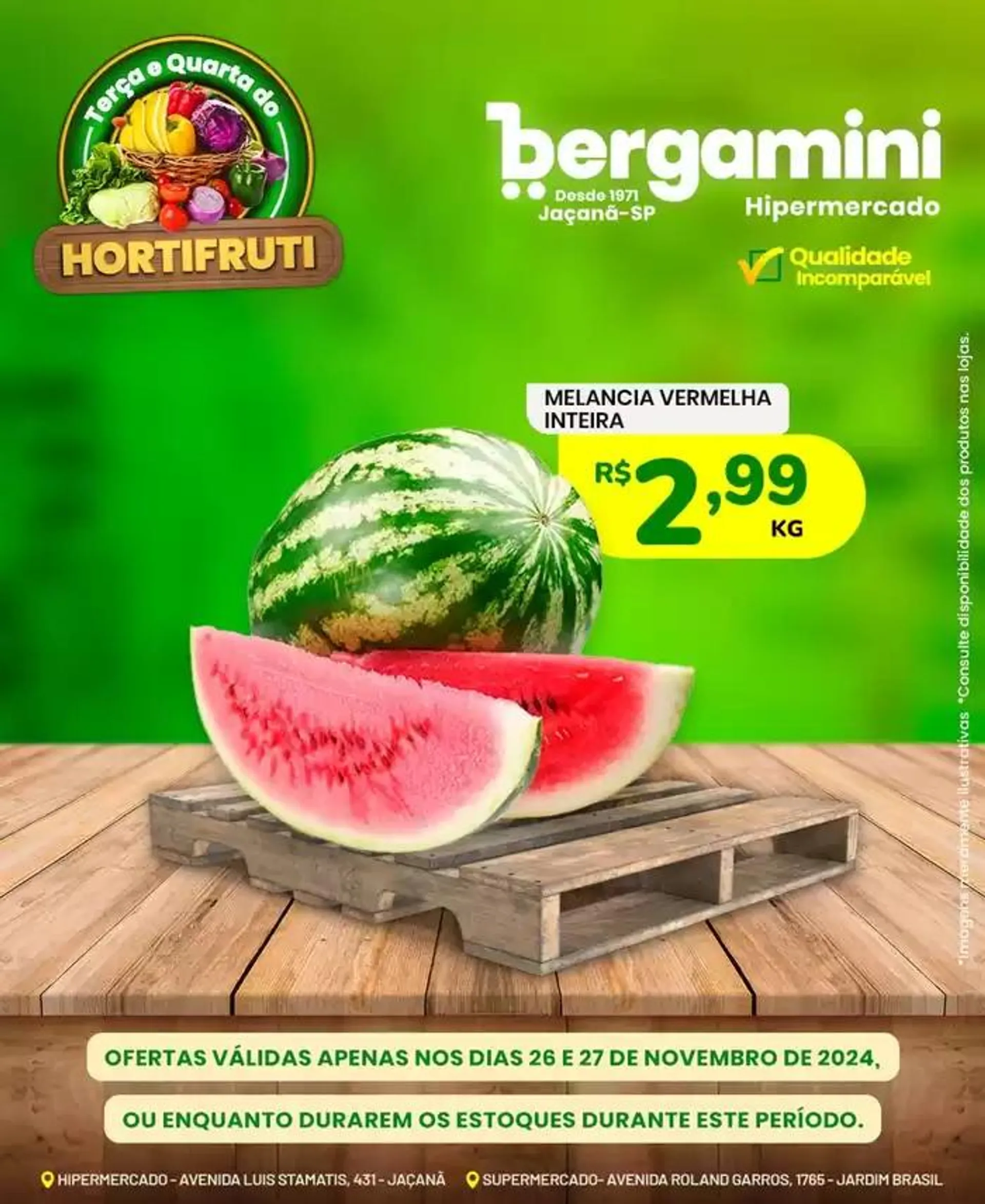 Encarte Supermercado Bergamini - 1