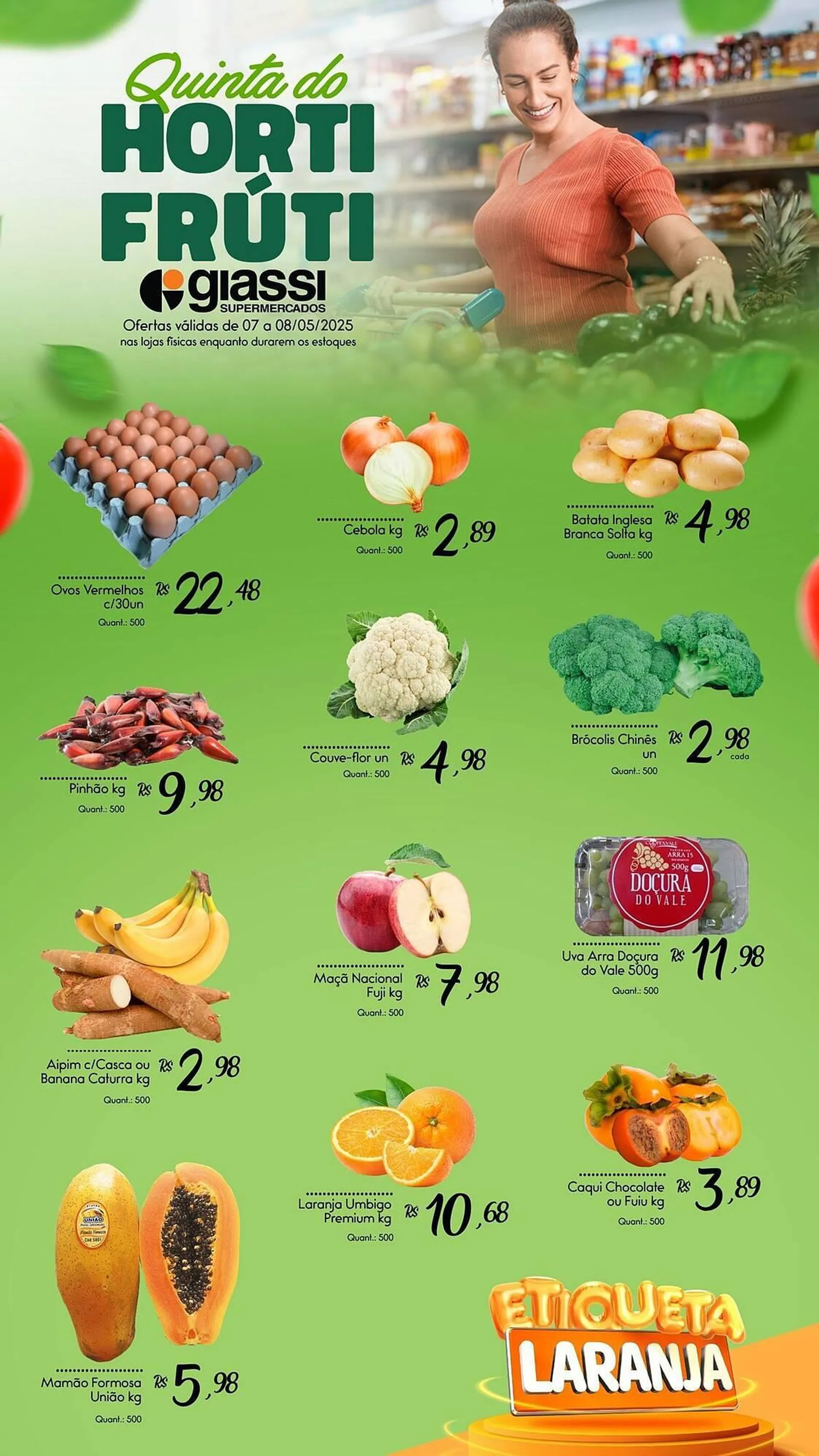 Encarte de Catálogo Giassi Supermercados 7 de maio até 8 de maio 2025 - Pagina 2