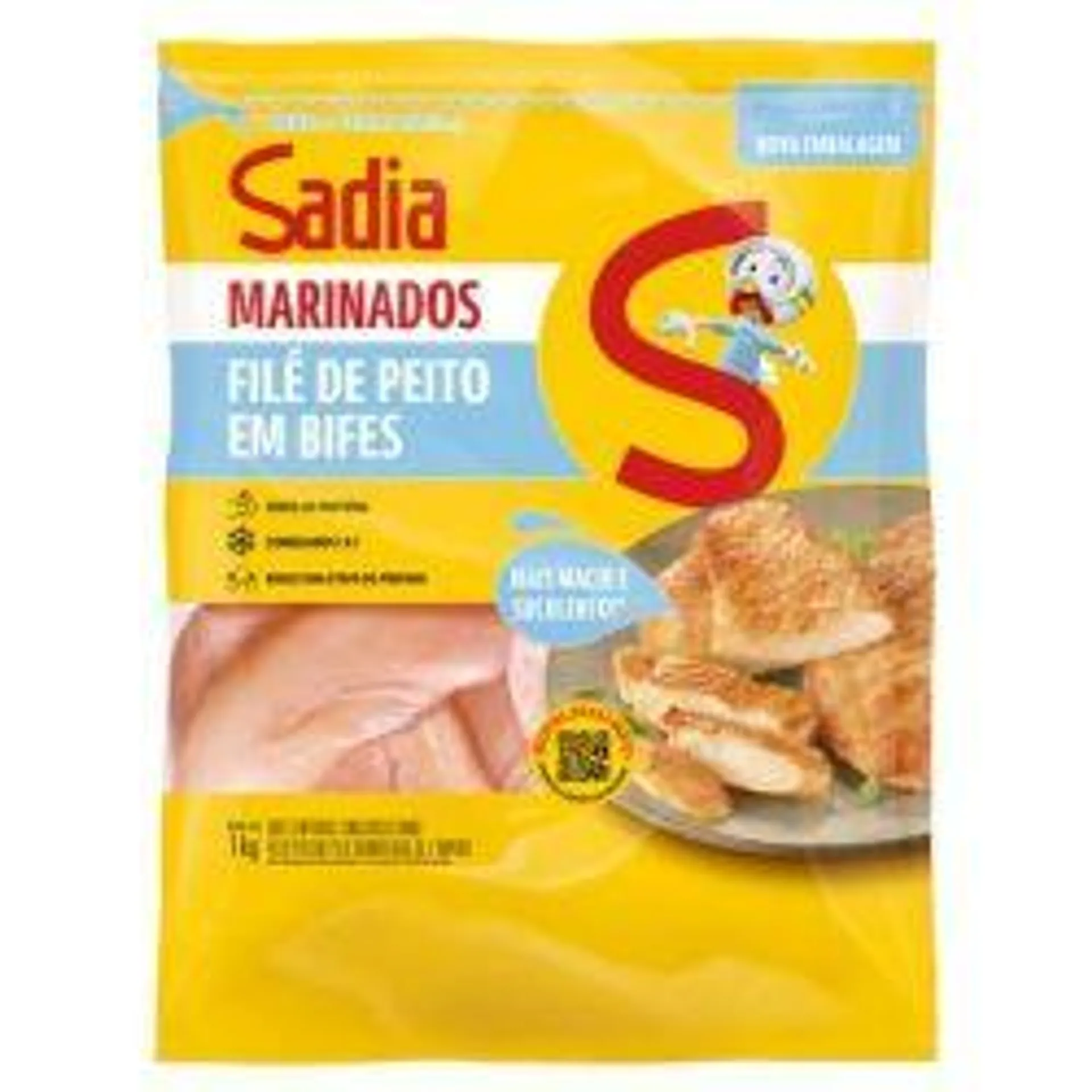 File De Peito Sadia 1kg Marinado