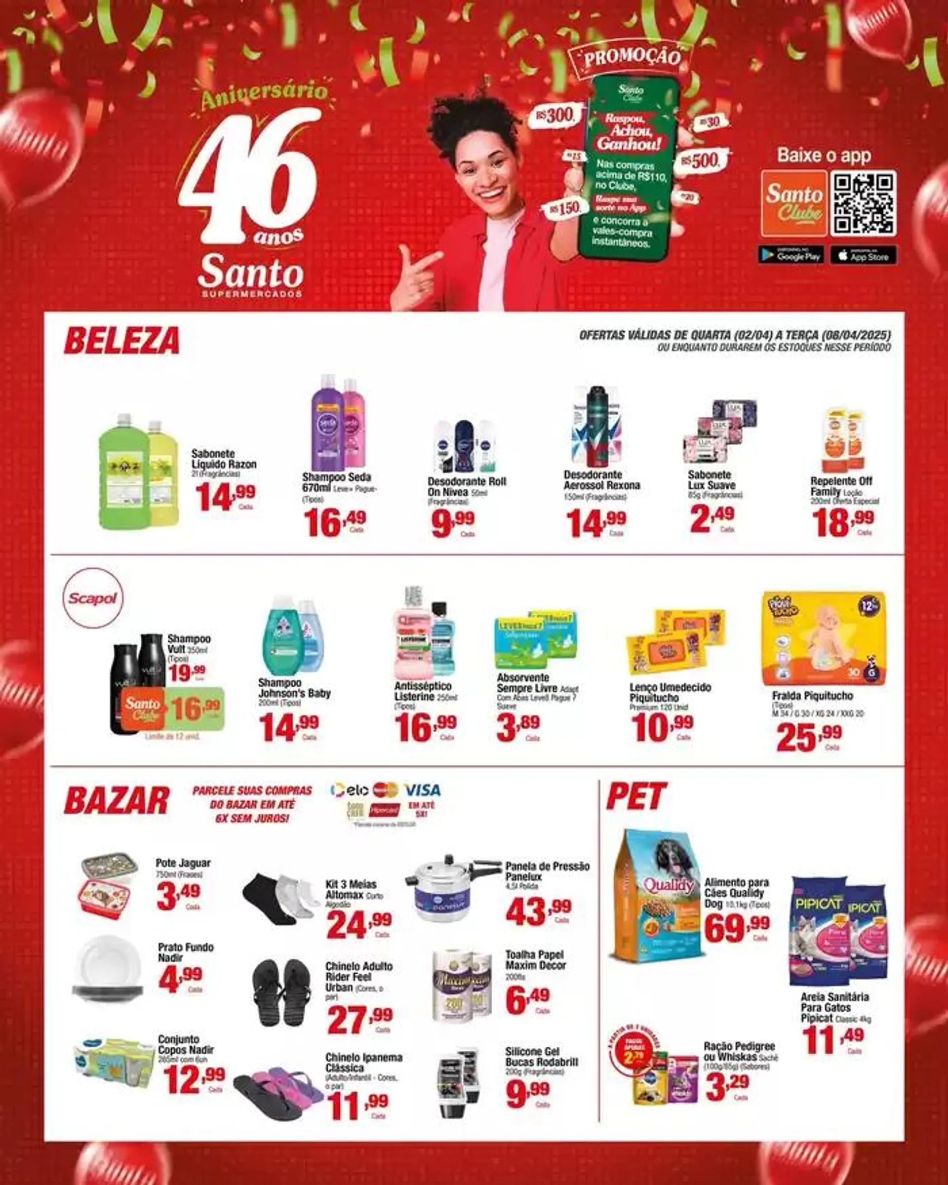 Encarte Santo Supermercados - 1