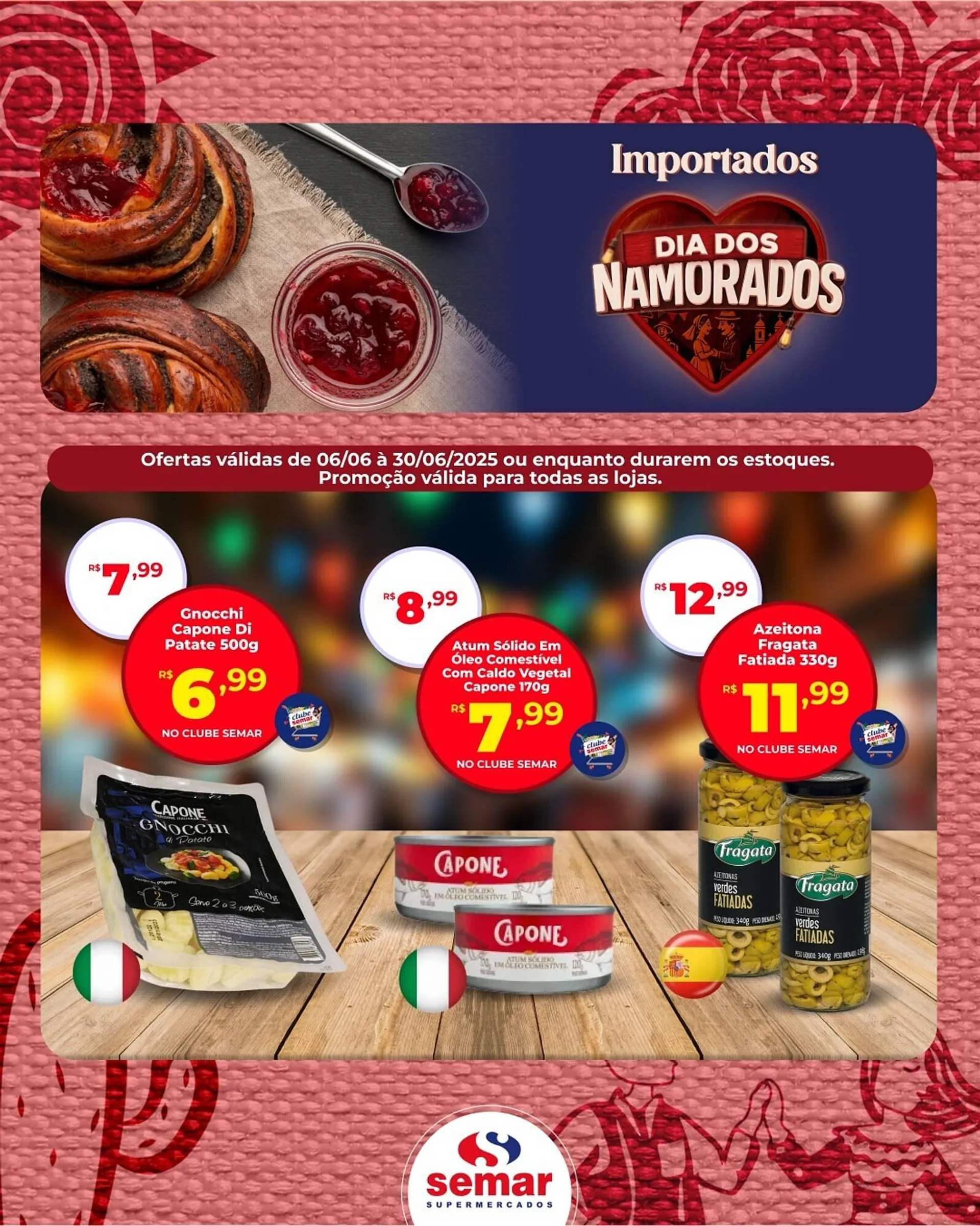 Encarte de Catálogo Semar Supermercado 11 de junho até 30 de junho 2025 - Pagina 3