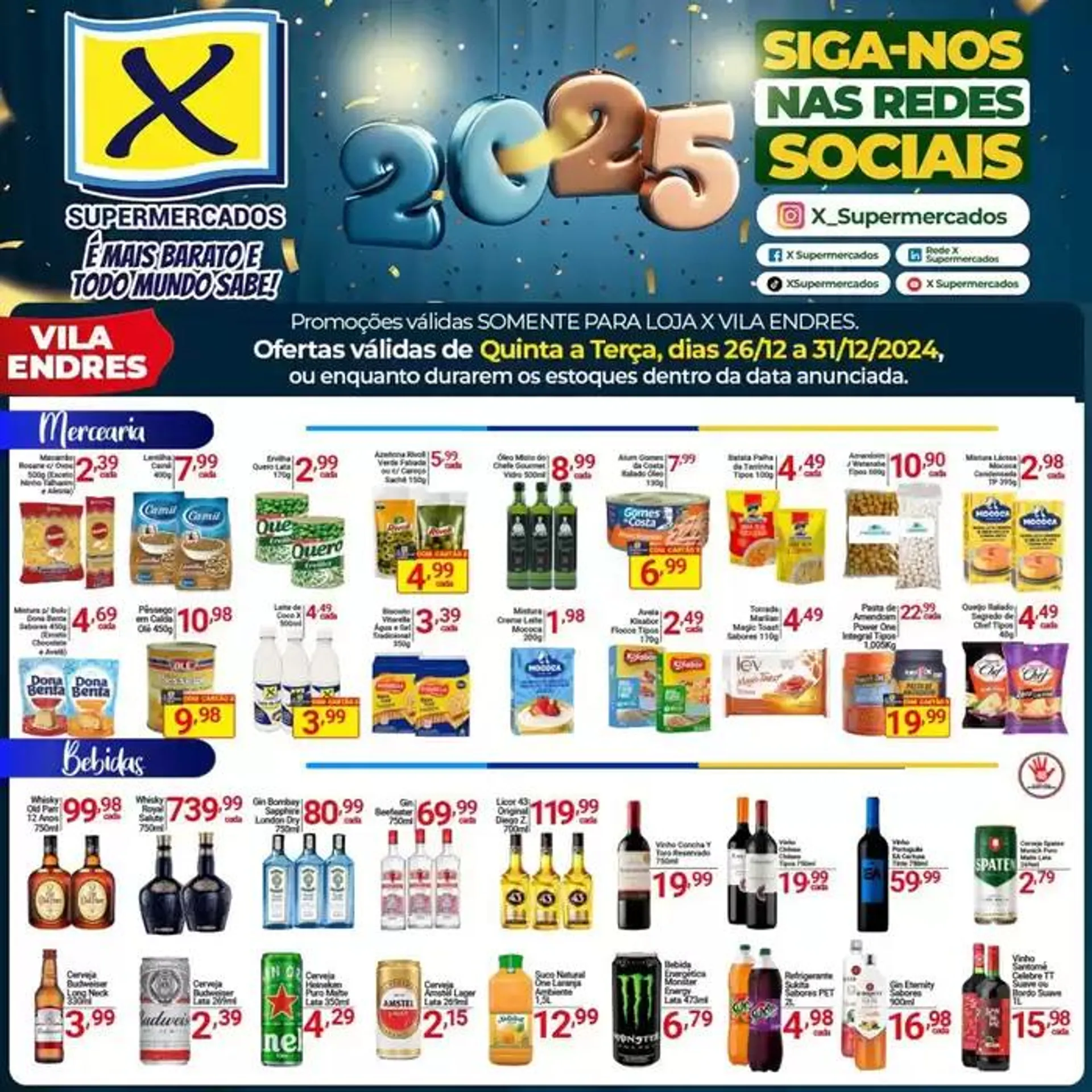 Encarte de Super Ofertas 27 de dezembro até 31 de dezembro 2024 - Pagina 3