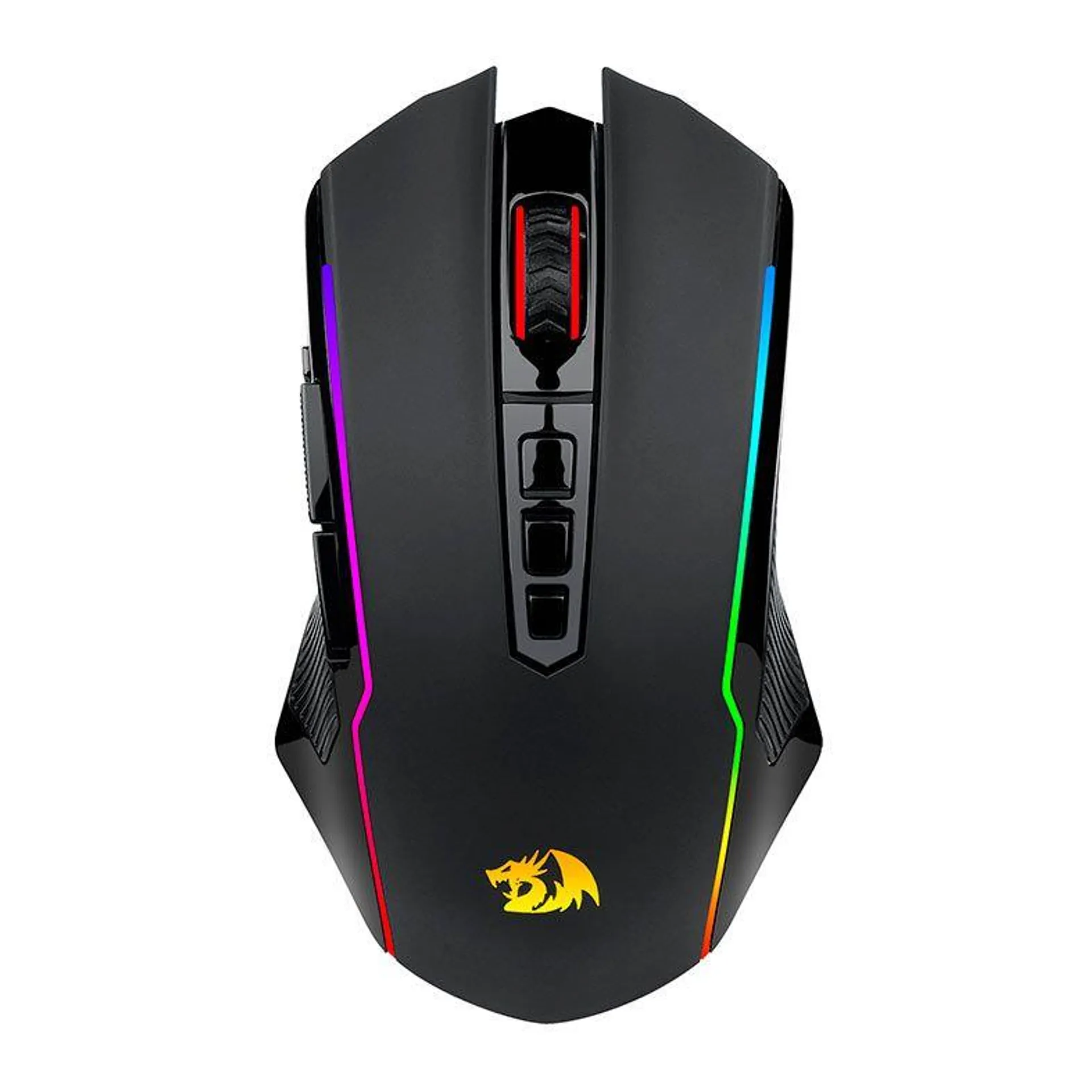 Mouse Gamer Redragon Nix, RGB, 10000DPI, 9 Botoes, Wireless, Preto, M914-RGB