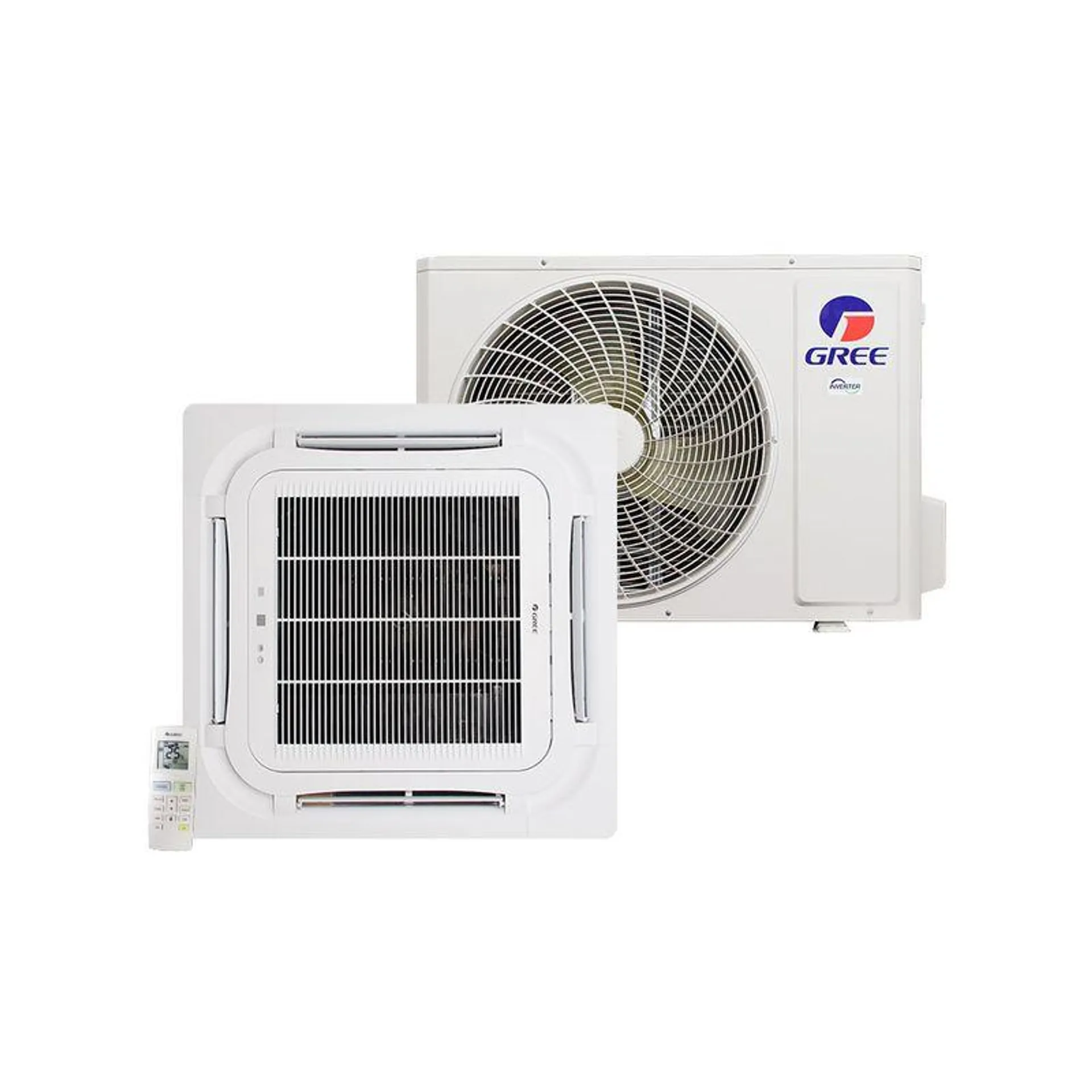 Ar Condicionado Split Cassete Inverter Gree G-Prime Plus 24000 BTU/h Frio Monofásico ET010N2390A – 220 Volts