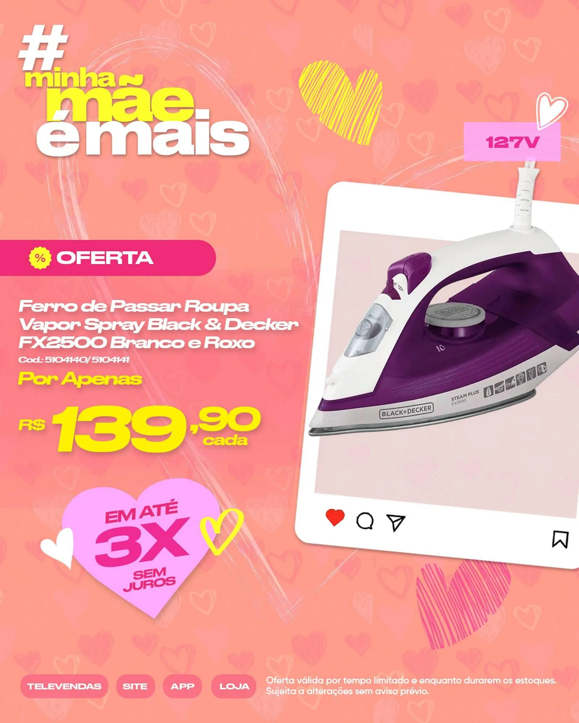 Encarte de Catálogo Casa e Vídeo 22 de abril até 30 de abril 2025 - Pagina 3
