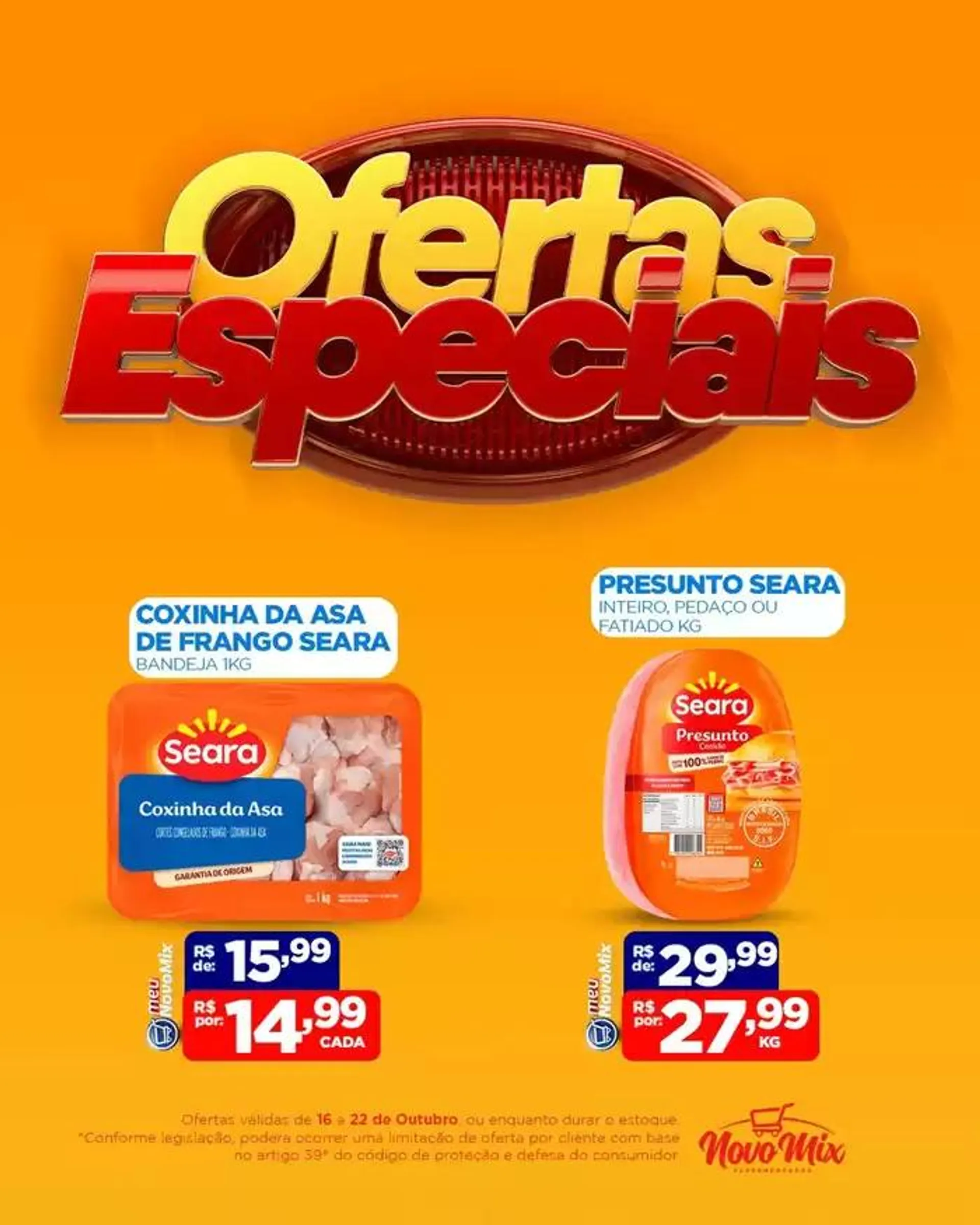 Encarte de Ofertas Novo Mix 21 de outubro até 22 de outubro 2024 - Pagina 2