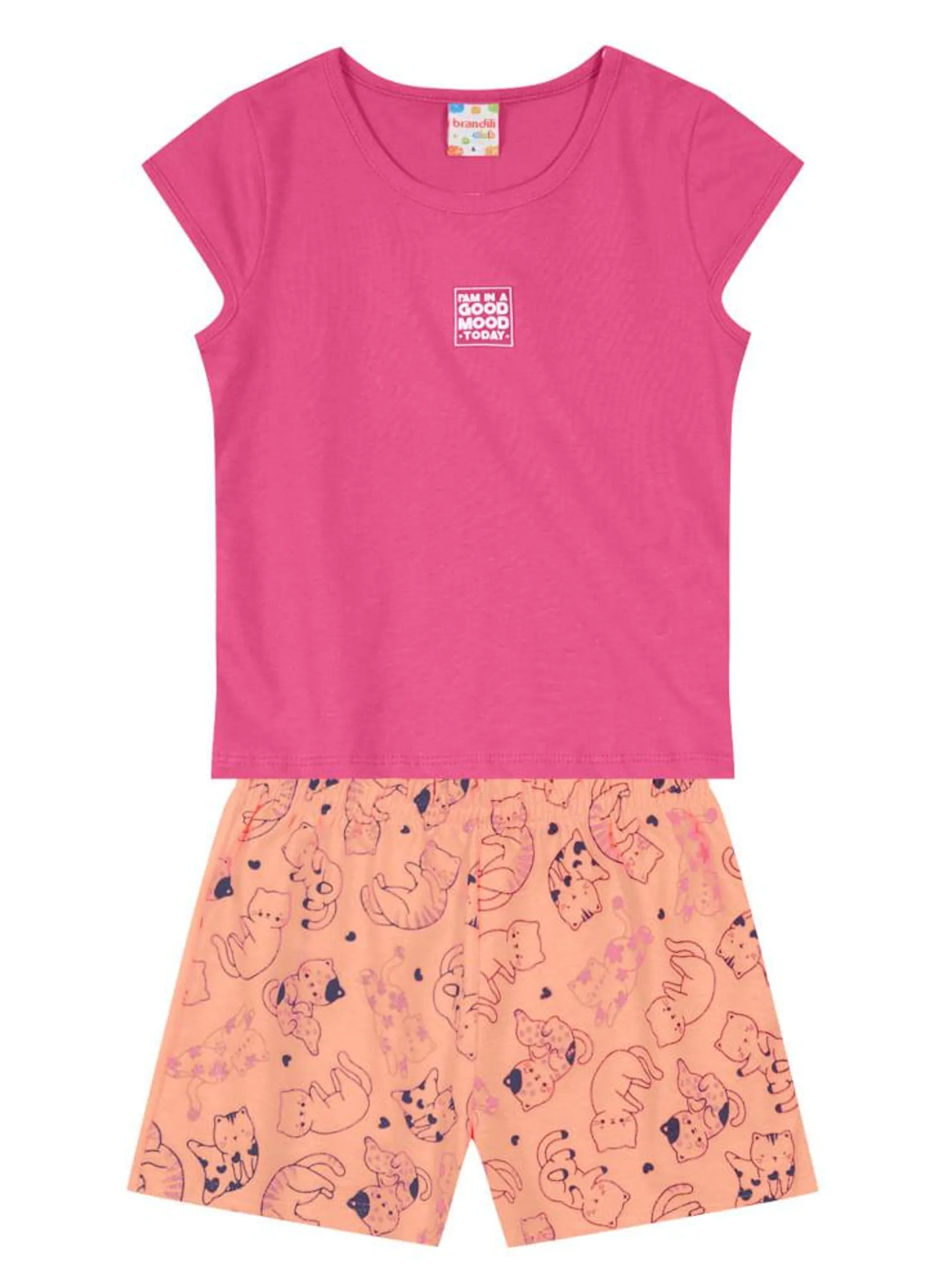 Conjunto Infantil menina Brandili