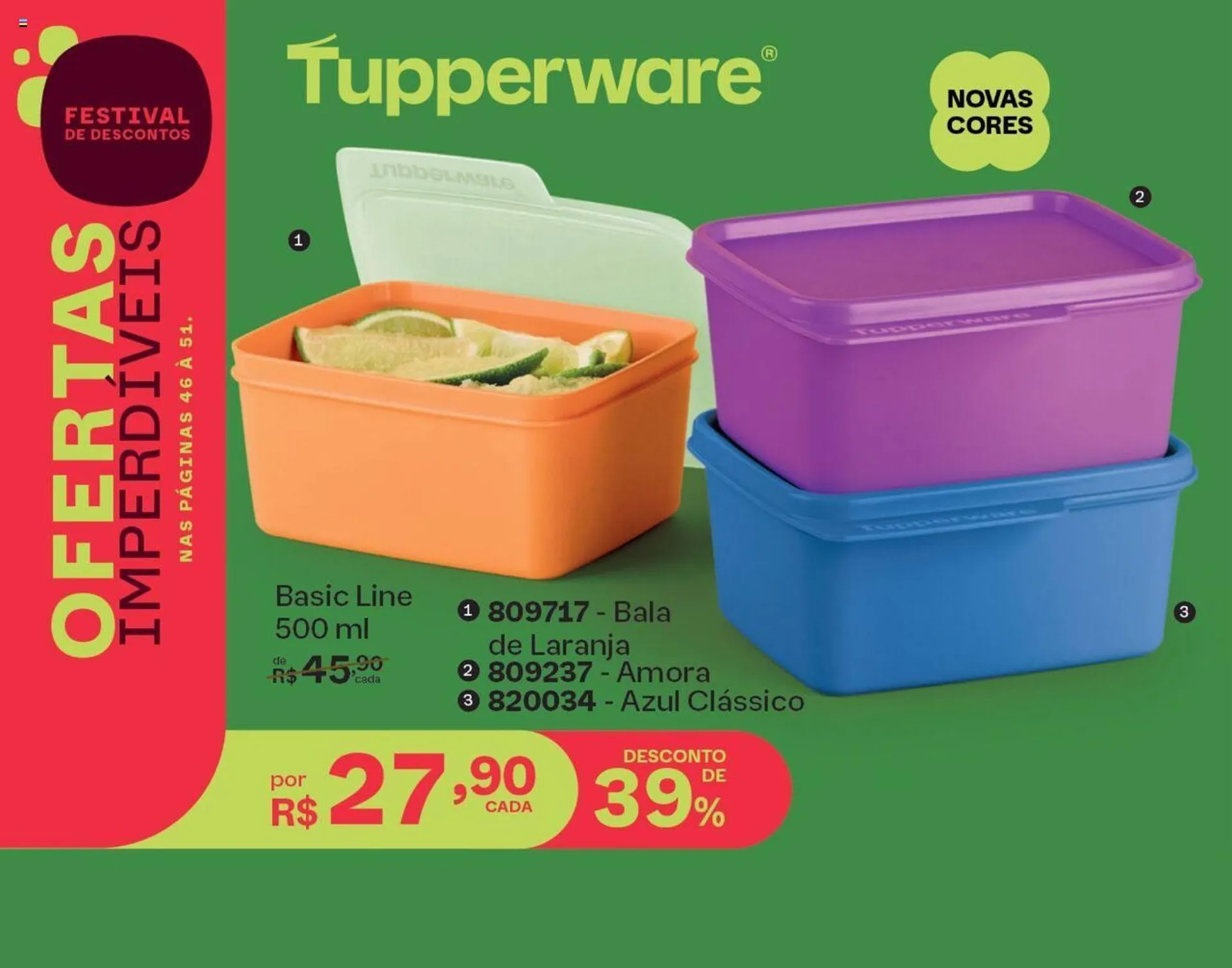 Encarte de Catálogo Tupperware 1 de outubro até 31 de outubro 2024 - Pagina 91