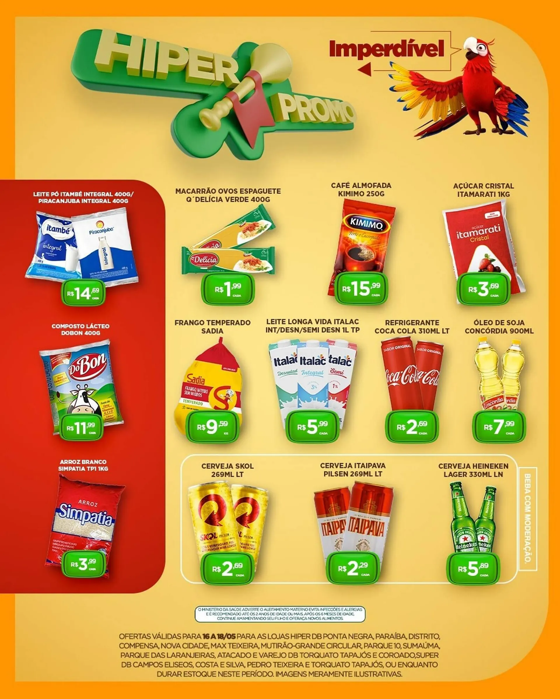 Encarte de Catálogo DB Supermercados 16 de maio até 18 de maio 2025 - Pagina 2