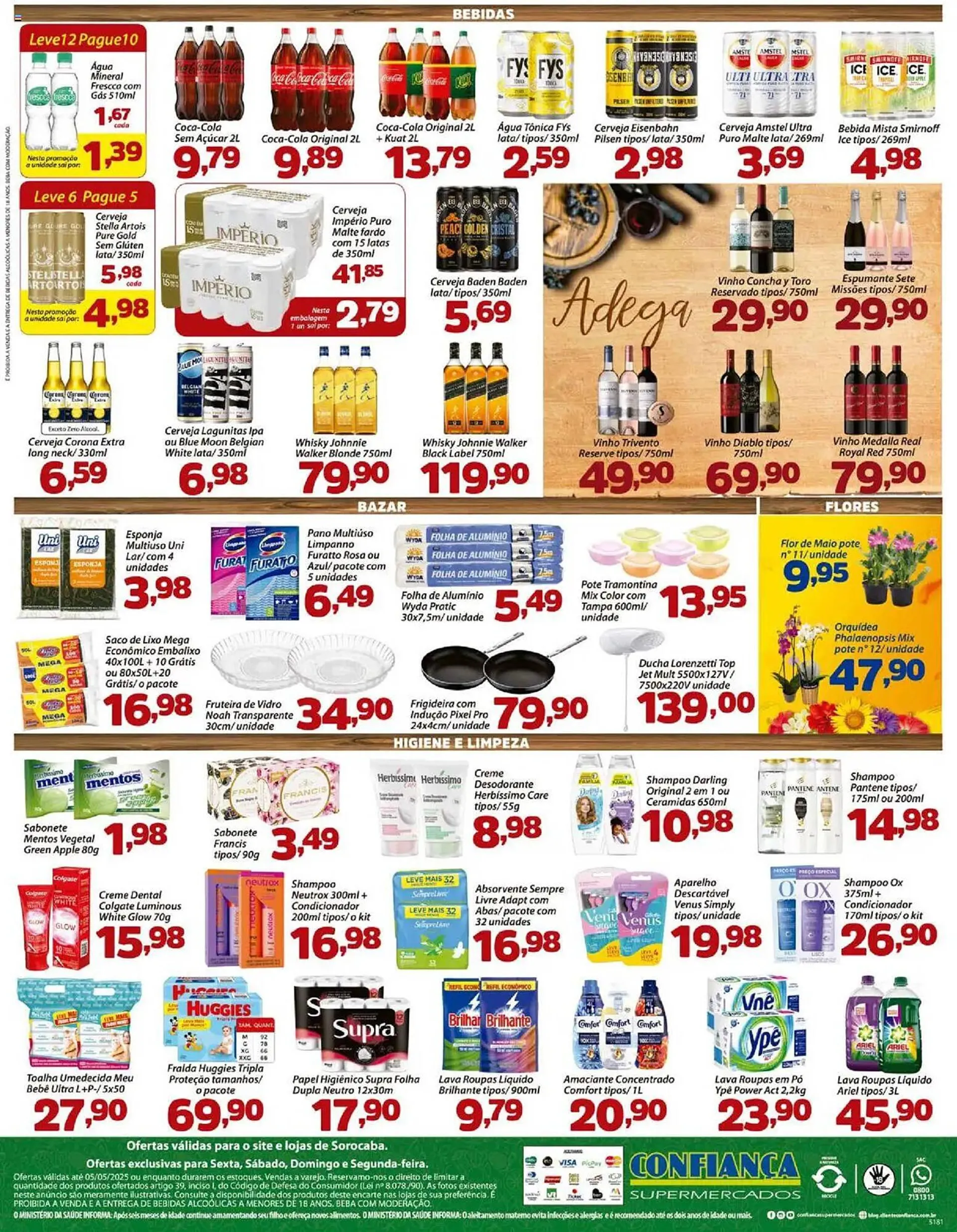 Encarte de Catálogo Confiança Supermercados 2 de maio até 5 de maio 2025 - Pagina 4