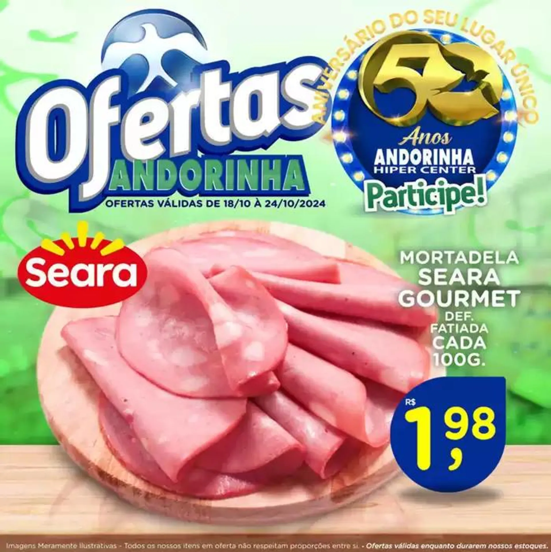 Encarte de Andorinha Hipermercado OFERTAS 18 de outubro até 24 de outubro 2024 - Pagina 39