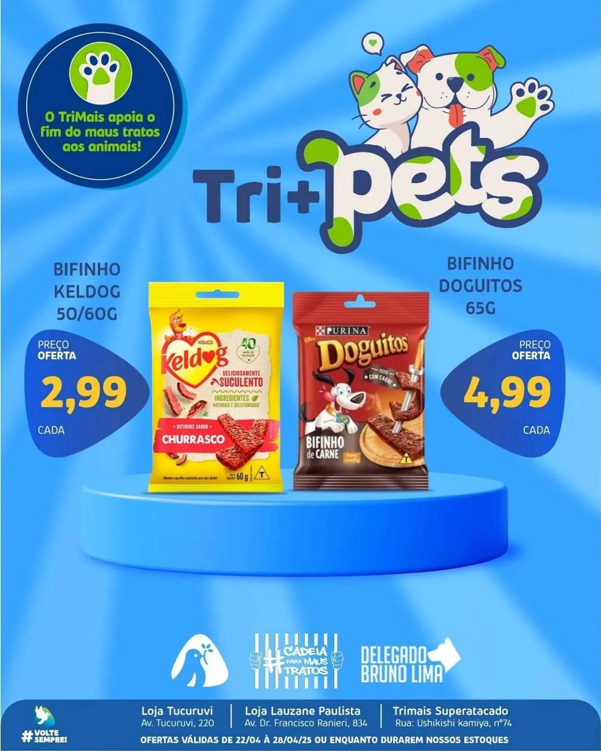 Encarte de Catálogo Trimais Supermercado 22 de abril até 28 de abril 2025 - Pagina 4