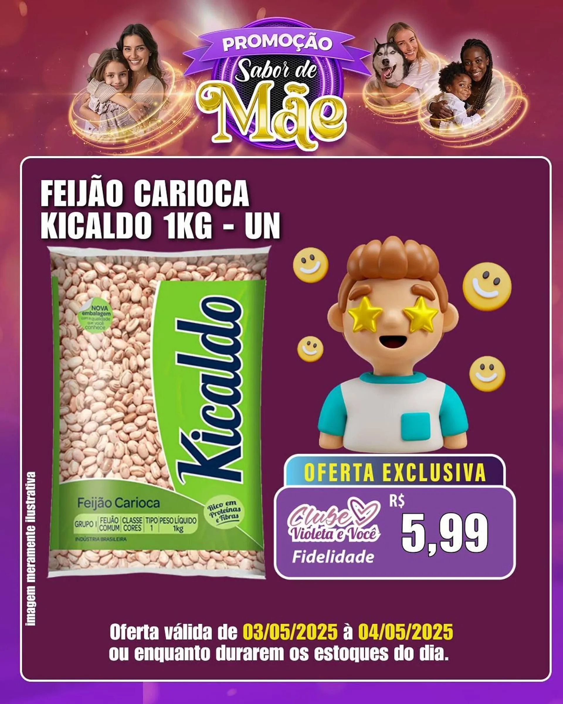 Encarte de Catálogo Violeta Supermercados 3 de maio até 4 de maio 2025 - Pagina 3