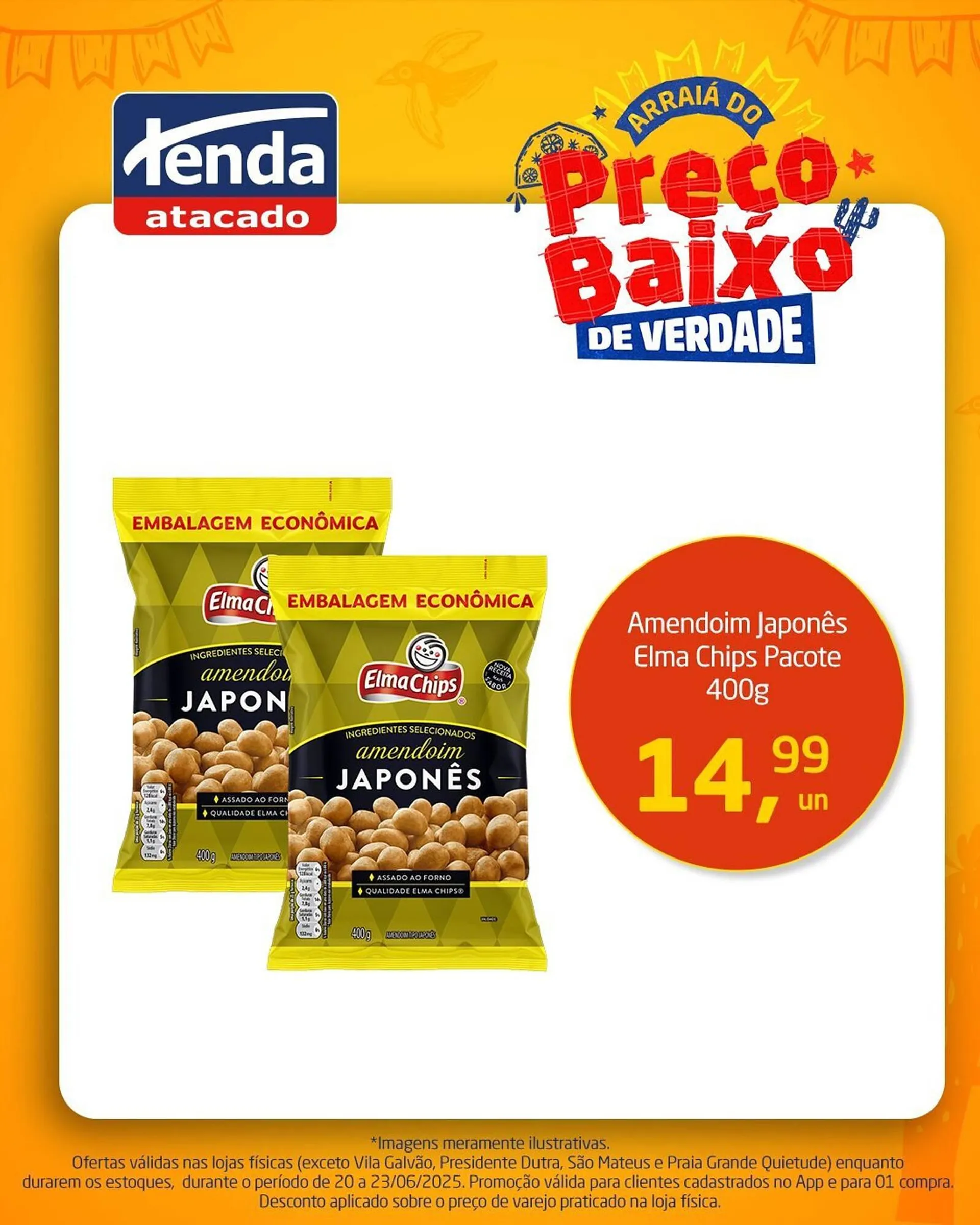 Encarte de Catálogo Tenda Atacado 20 de junho até 23 de junho 2025 - Pagina 1