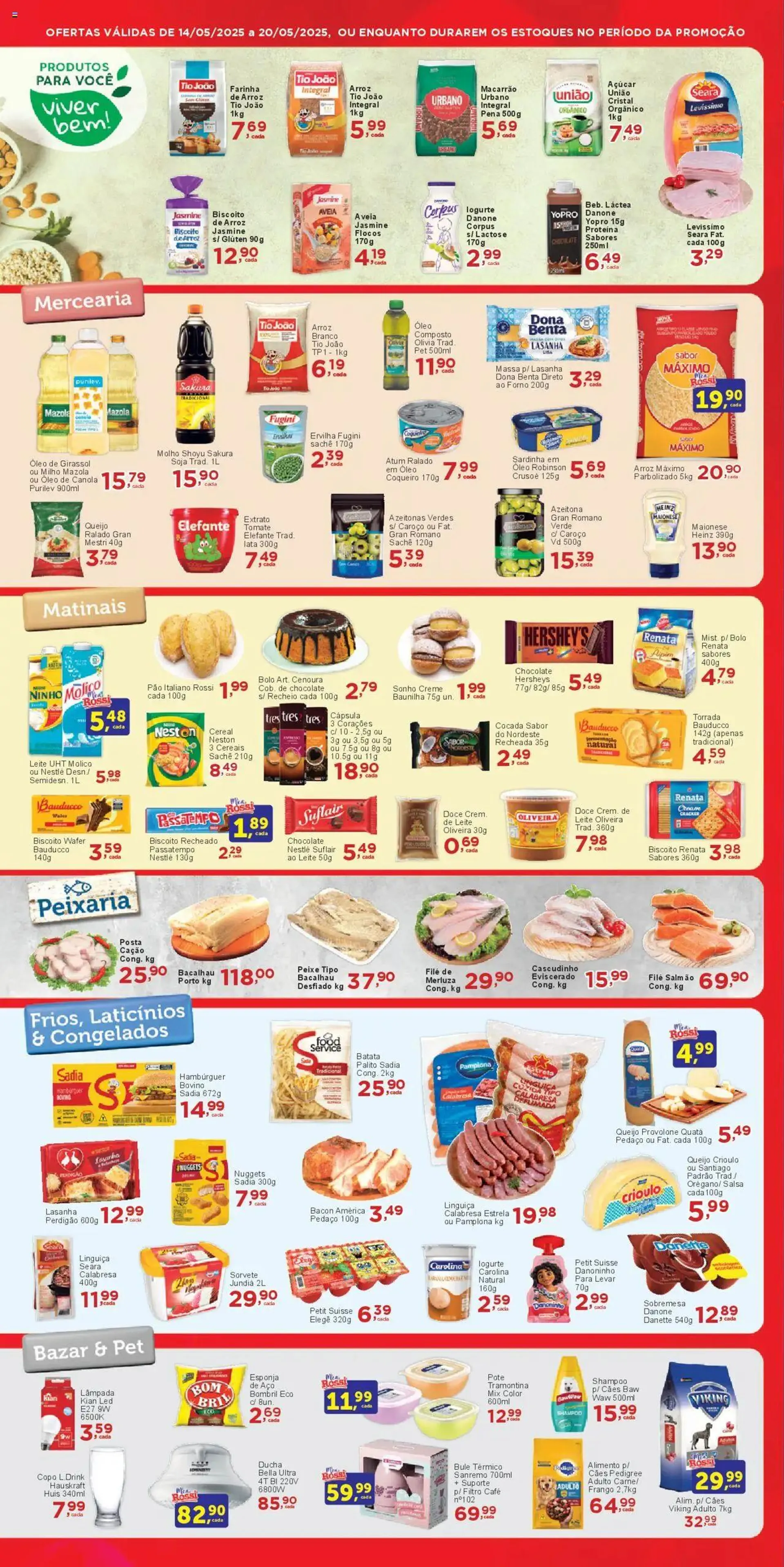 Encarte de Rossi Supermercados - Ofertas da semana 14 de maio até 20 de maio 2025 - Pagina 2