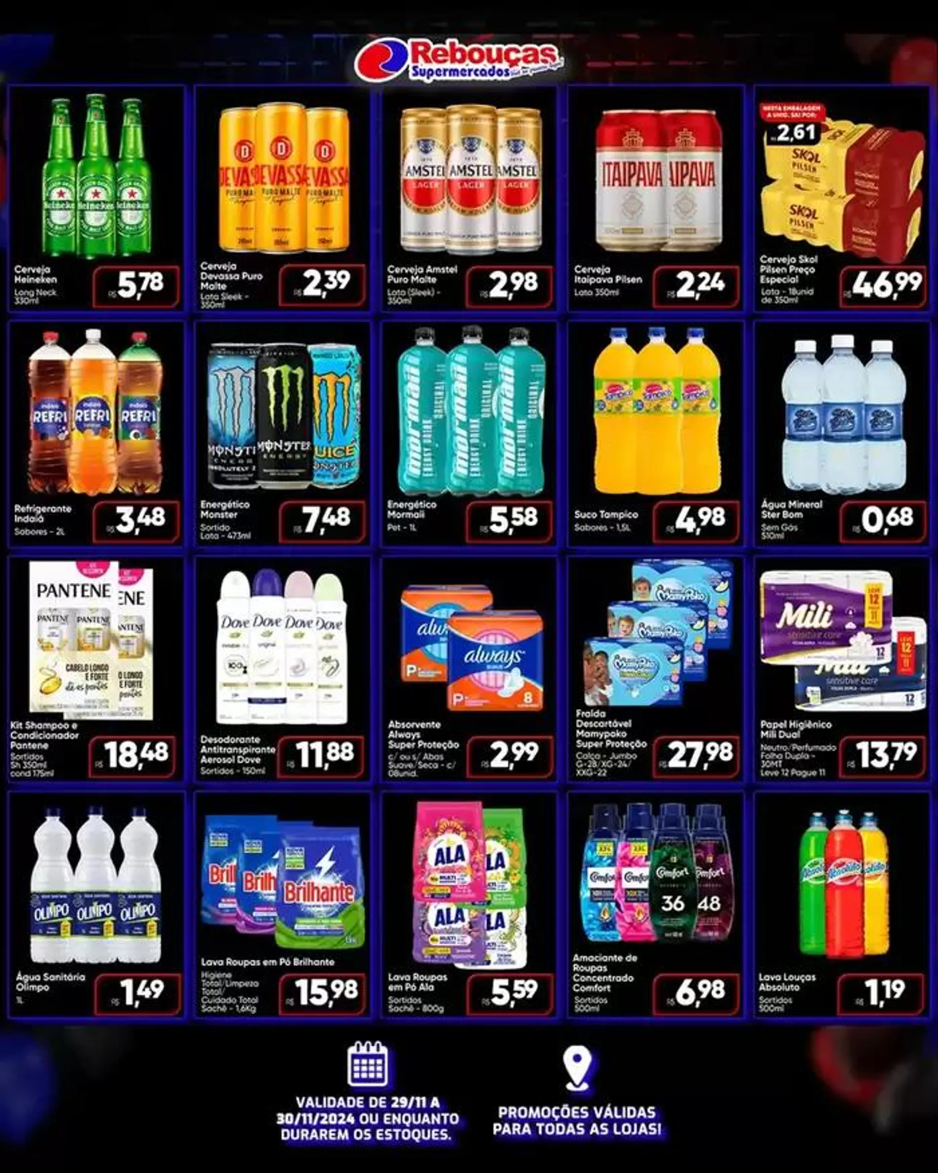 Encarte de Encarte Rebouças Supermercados 29 de novembro até 30 de novembro 2024 - Pagina 2