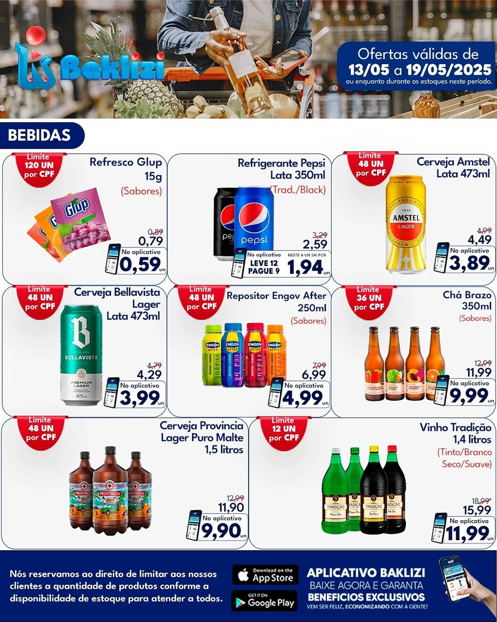 Encarte de Catálogo Supermercados Baklizi 13 de maio até 19 de maio 2025 - Pagina 5