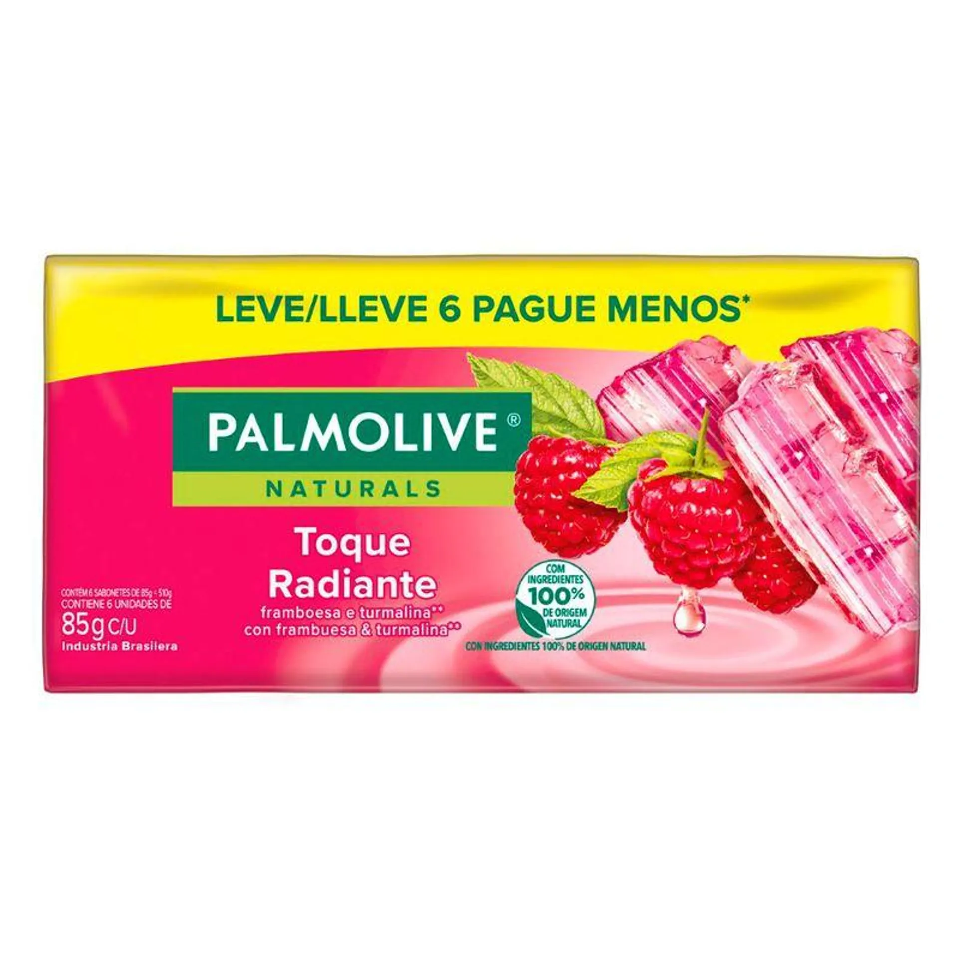 Sabonete Palmolive Naturals 85g L6P Men Segr Sedutor Turmal