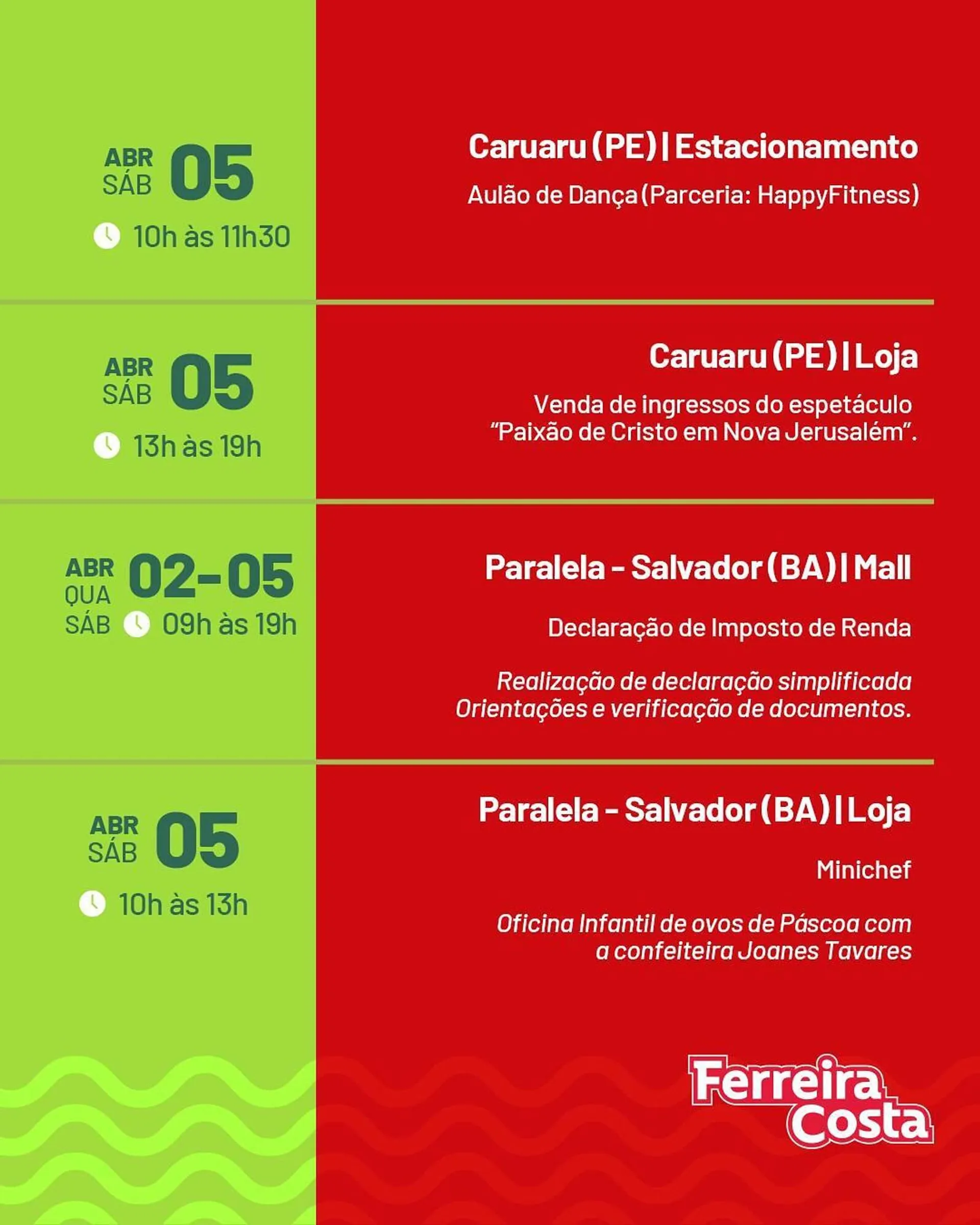 Encarte de Catálogo Ferreira Costa 3 de abril até 6 de abril 2025 - Pagina 4