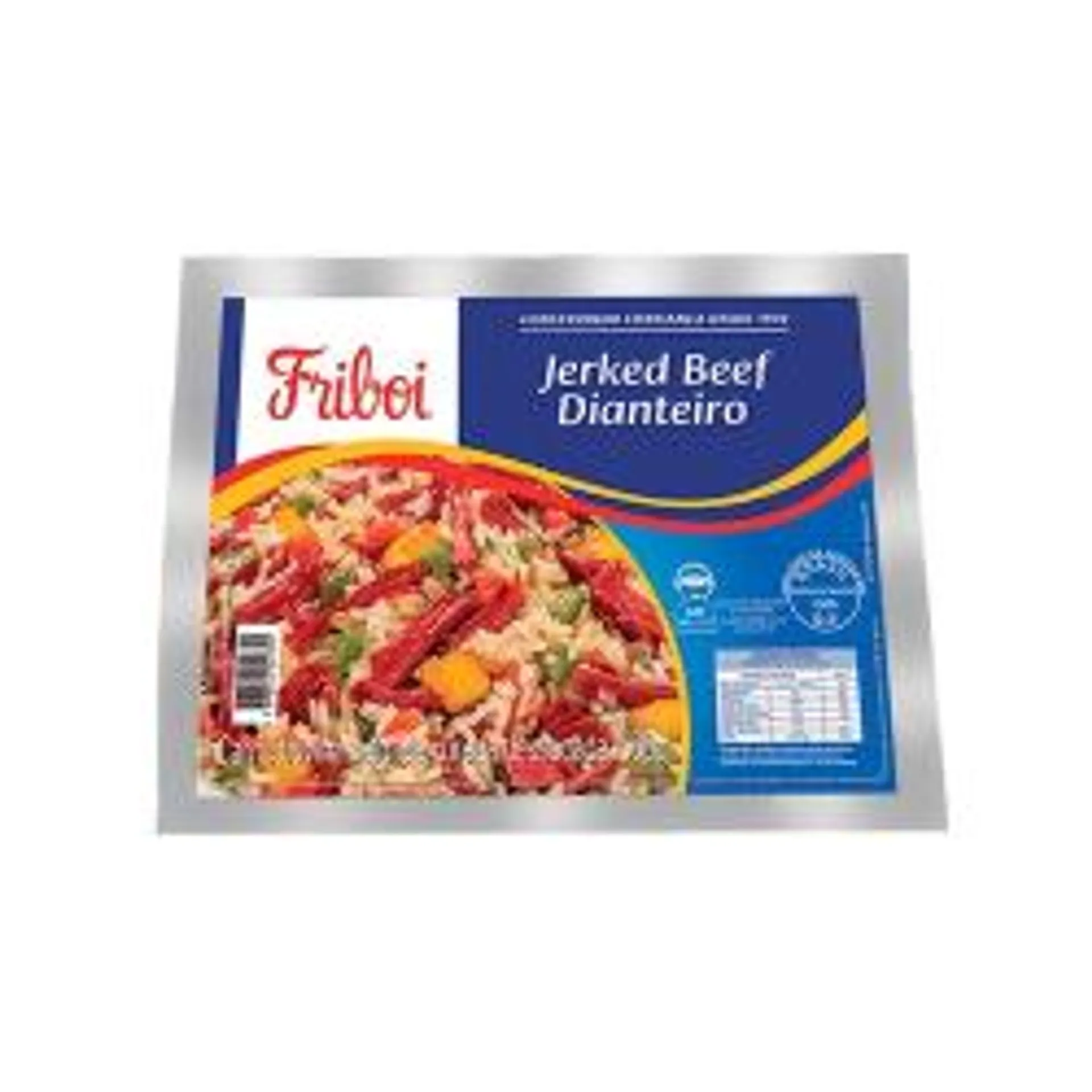 Carne Jerked Beef Friboi Dianteiro 400g