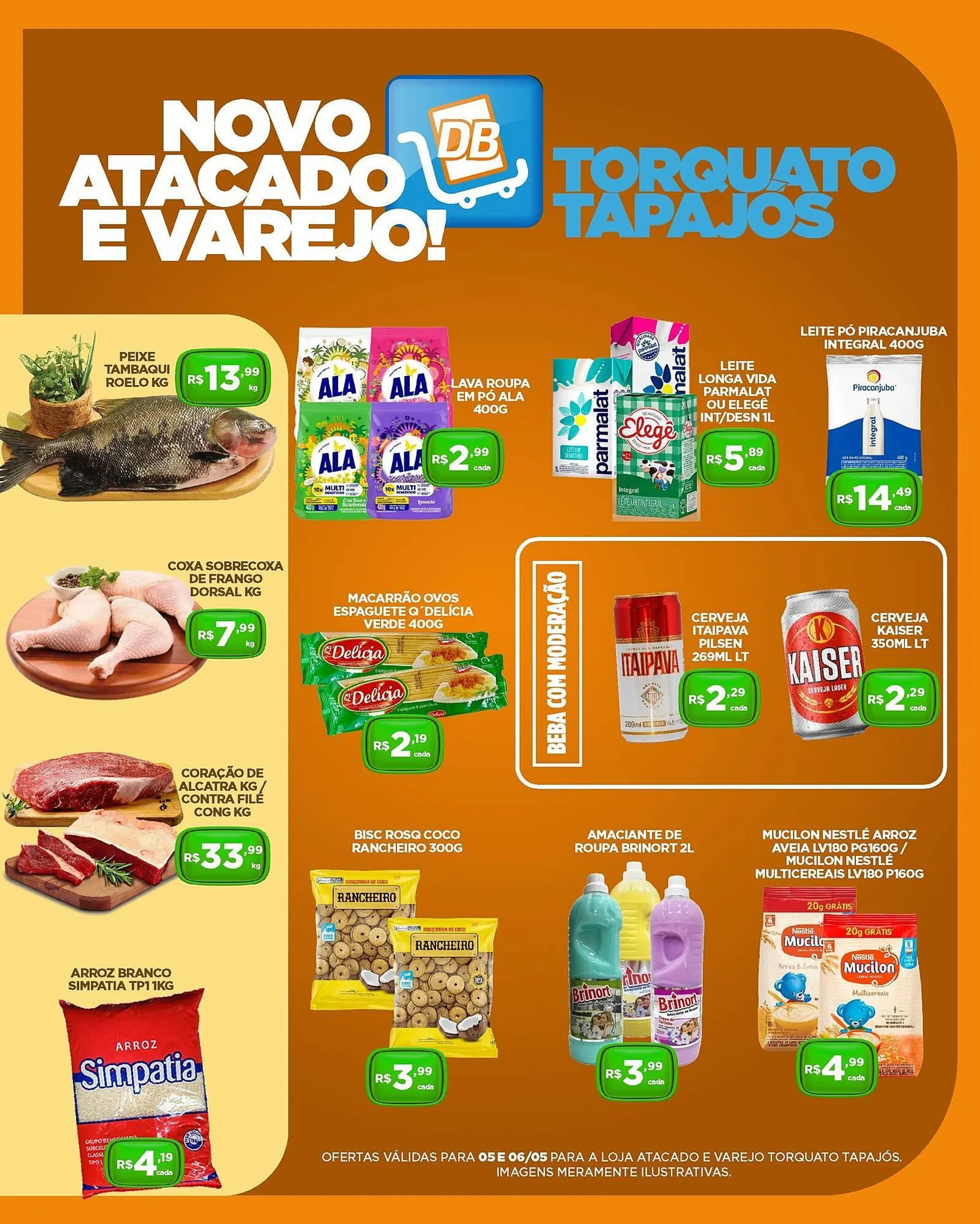 Encarte de Catálogo DB Supermercados 5 de maio até 6 de maio 2025 - Pagina 2