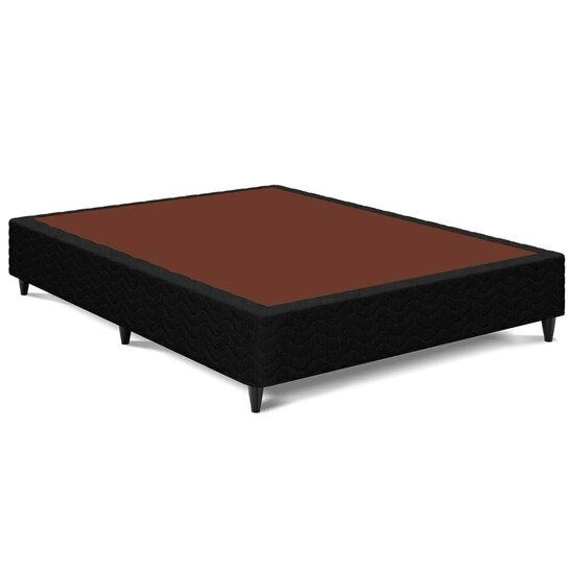 Base para Cama Box Casal Ortobom Pop para Colchão de 138cm, Preta