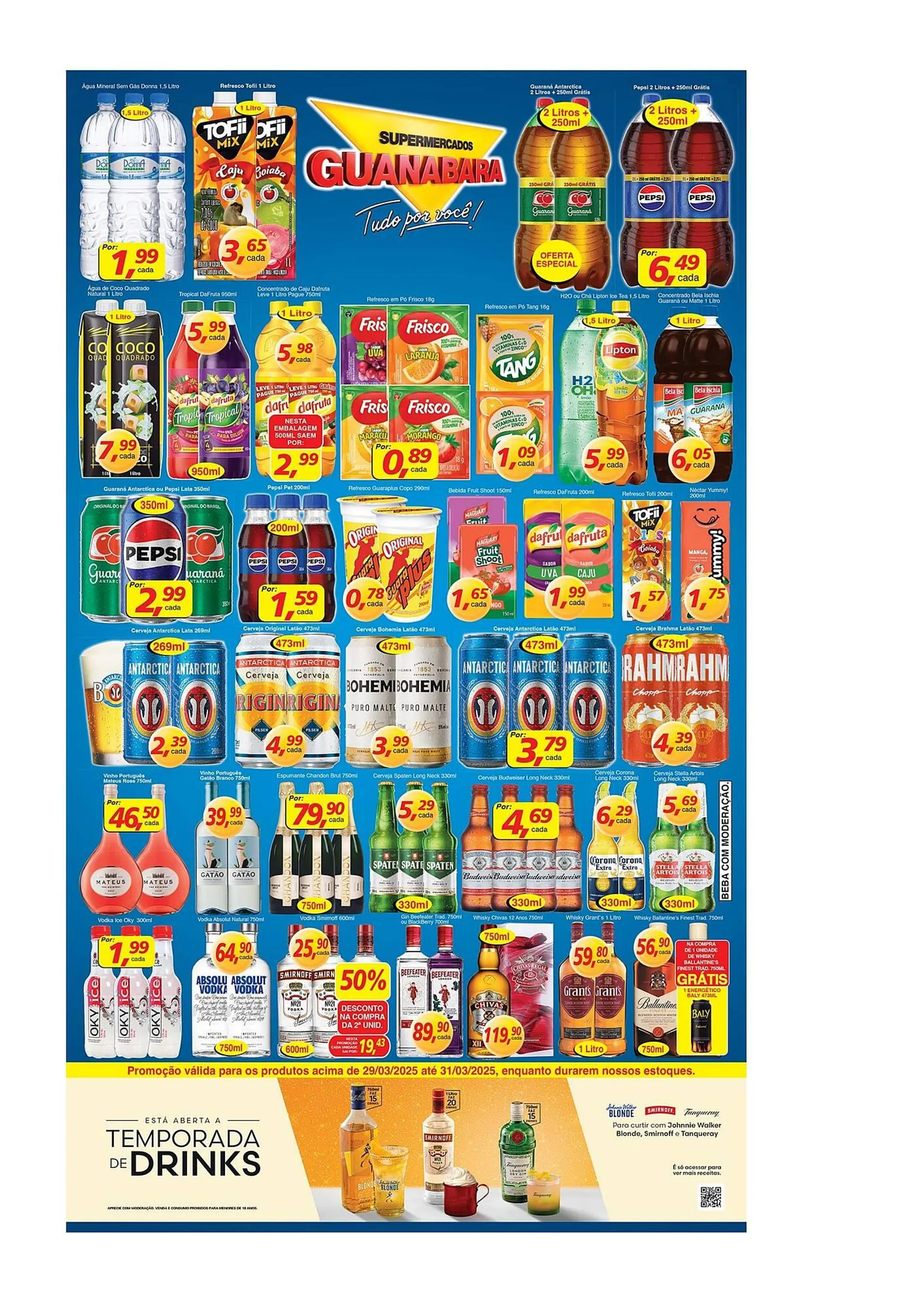 Encarte de Catálogo Supermercados Guanabara 29 de março até 31 de março 2025 - Pagina 4