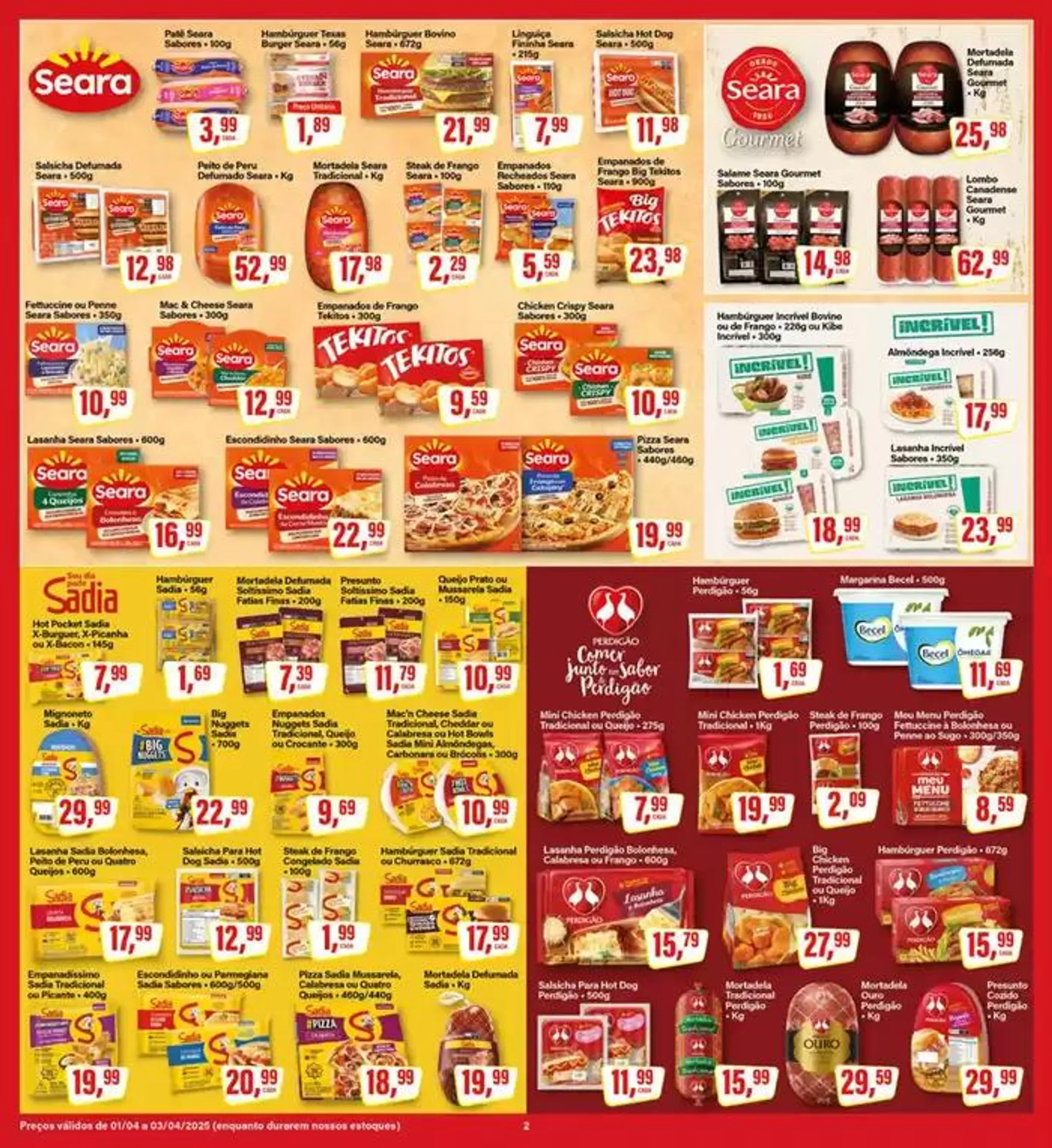 Encarte de Ofertas especiais atraentes para todos 1 de abril até 3 de abril 2025 - Pagina 2