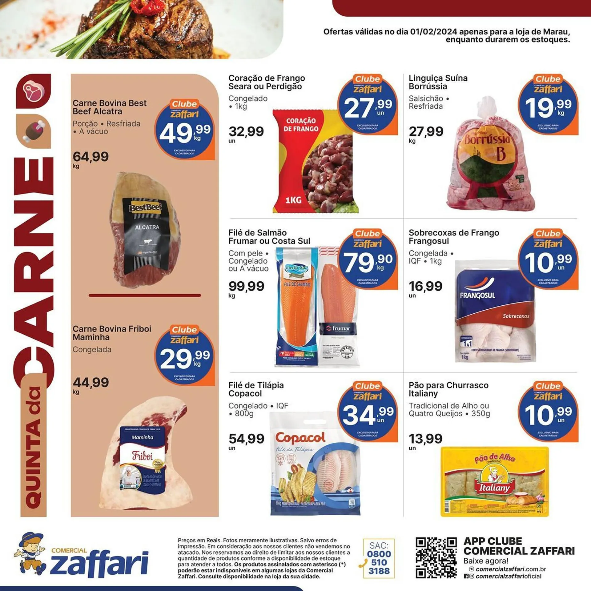 Encarte de Catálogo Comercial Zaffari 1 de fevereiro até 1 de fevereiro 2024 - Pagina 