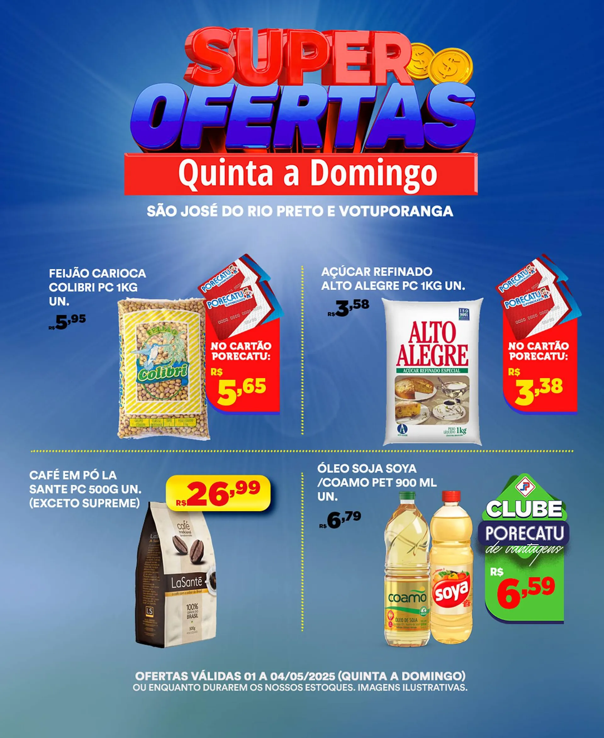 Encarte de Catálogo Supermercado Porecatu 1 de maio até 4 de maio 2025 - Pagina 3