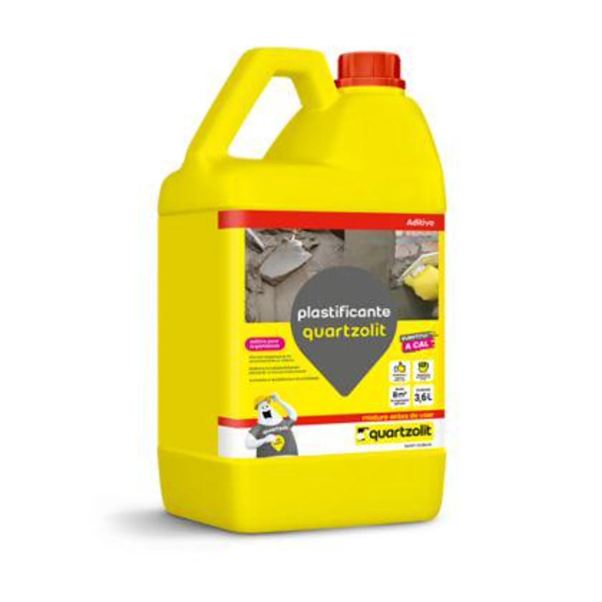 Aditivo Plastificante para Argamassa 3,6L