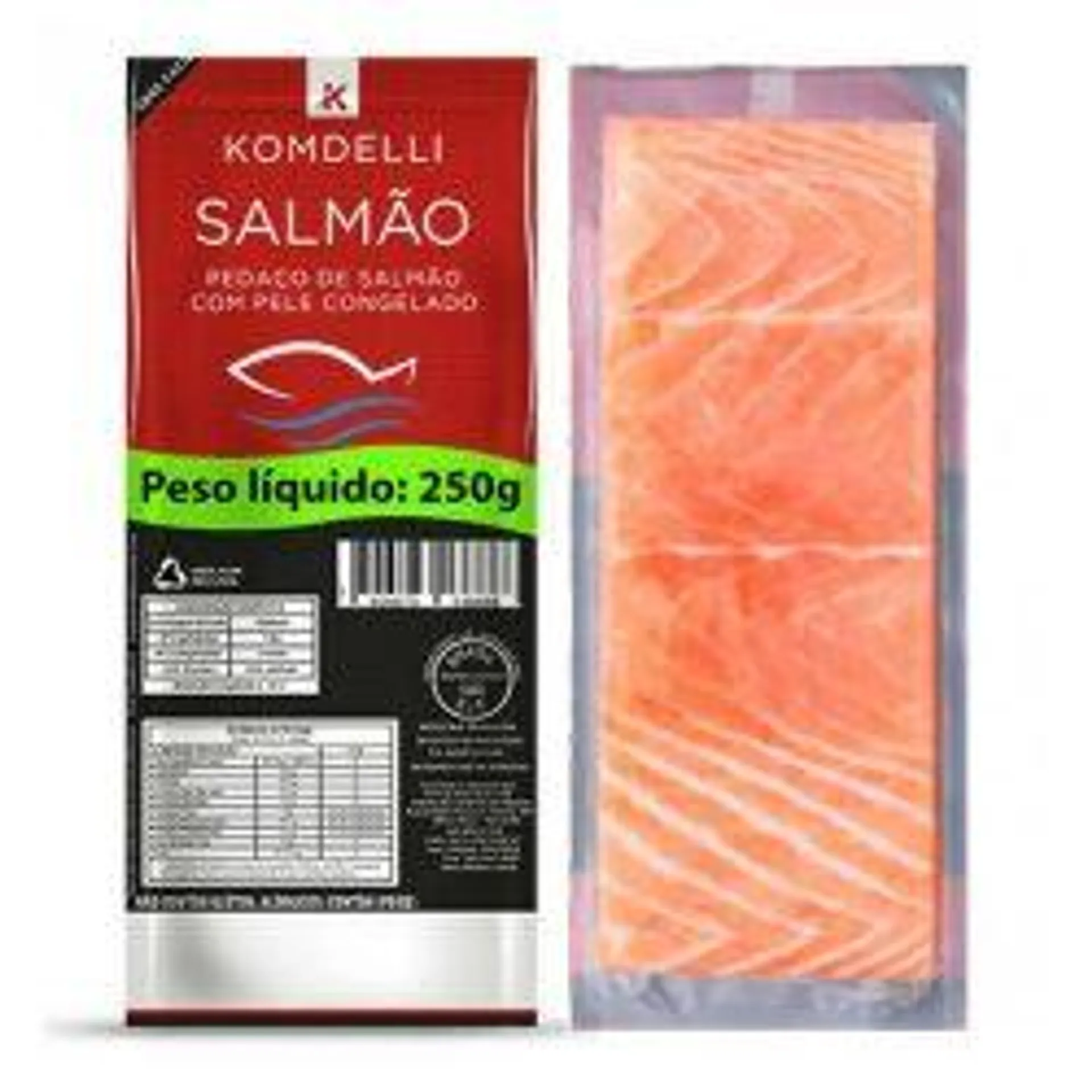 File Salmao Komdelli Pedaco 250g