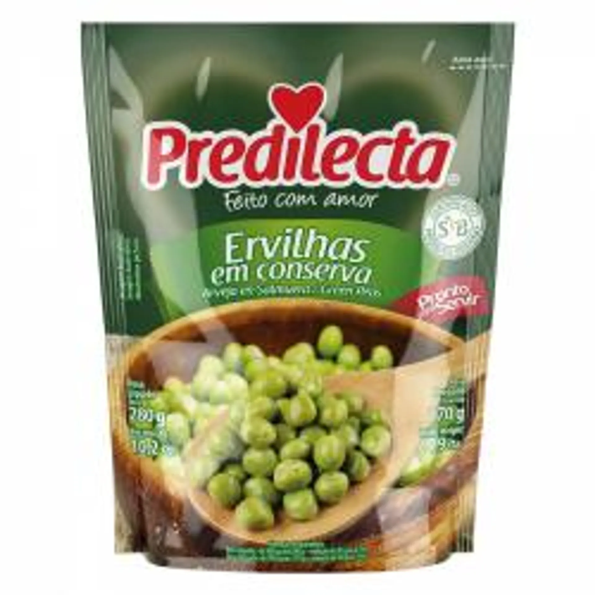 Ervilha Em Conserva Predilecta Sachê 170g