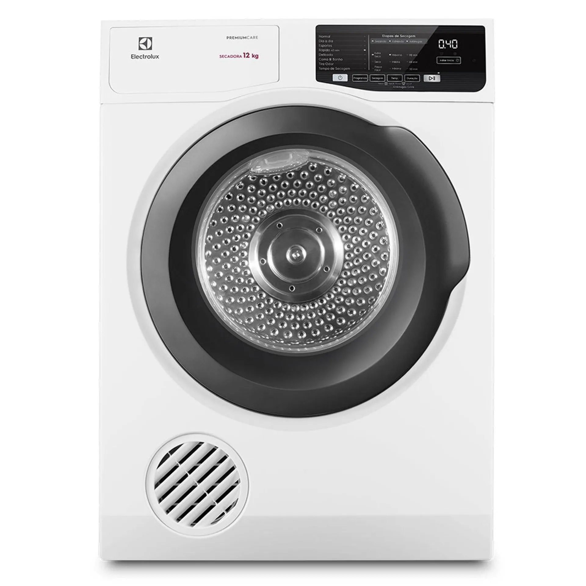 Secadora de Roupas Electrolux 12Kg Branca Premium Care com Autosense (SFP12)