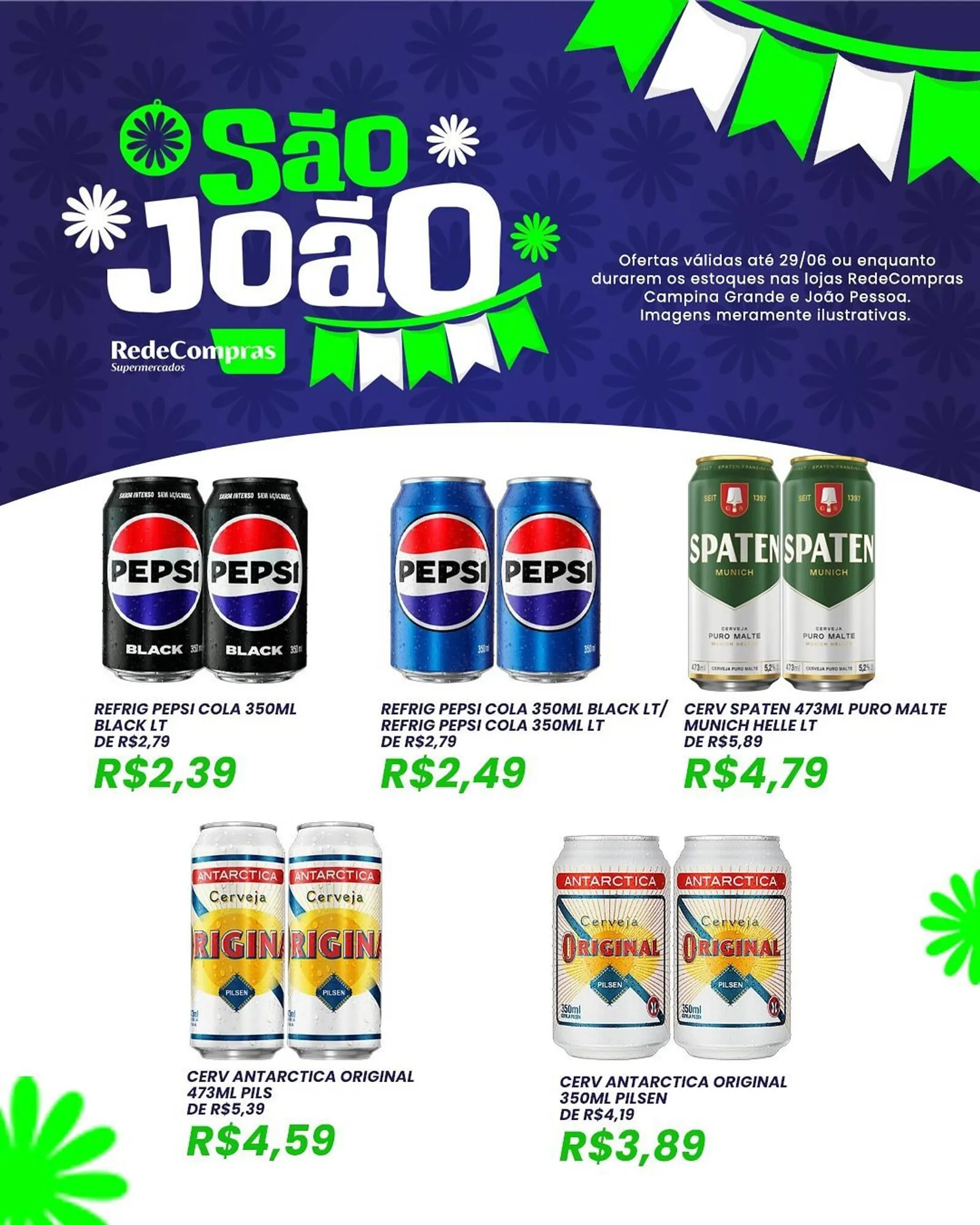 Encarte de Catálogo Rede Compras 20 de junho até 29 de junho 2025 - Pagina 2
