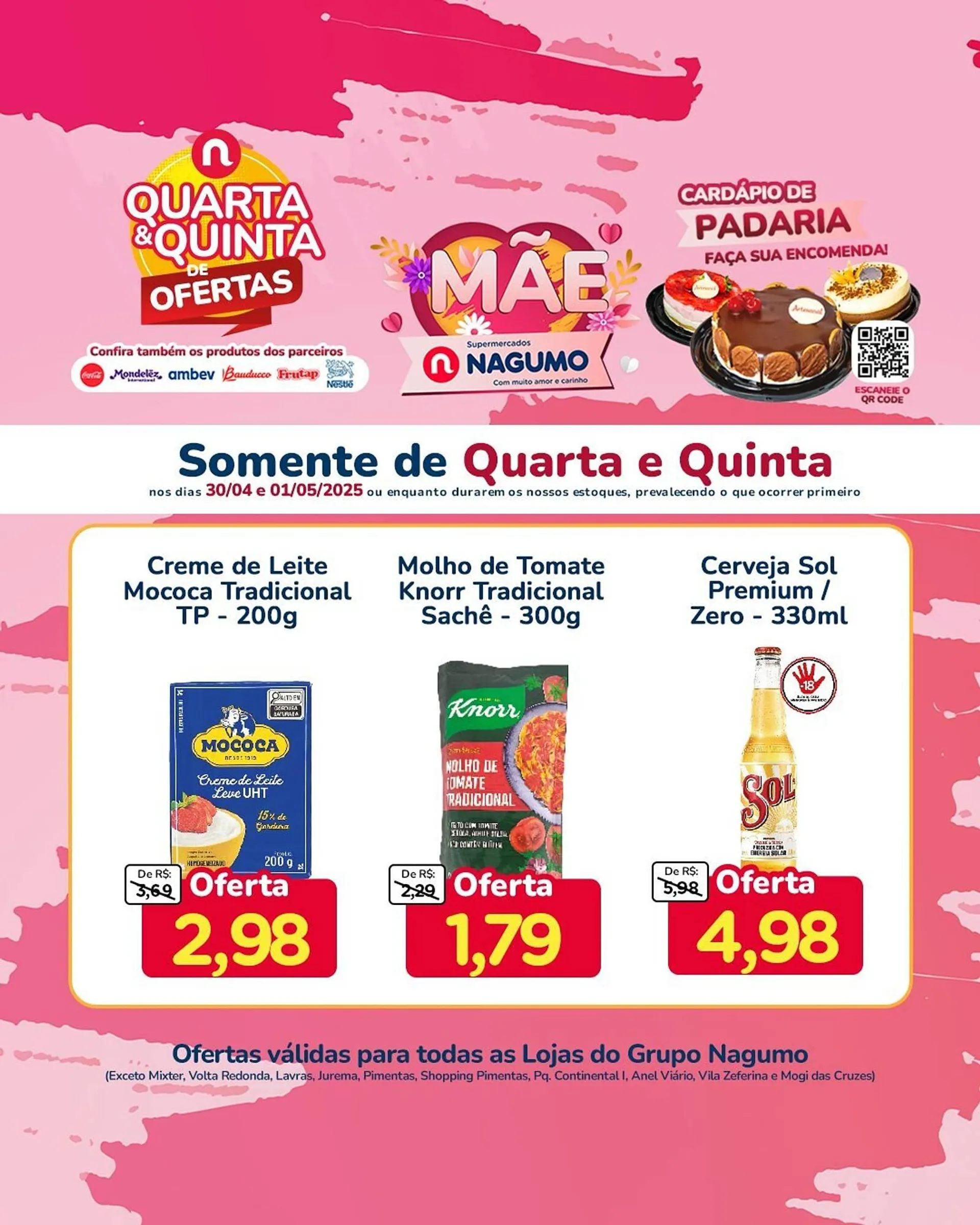Encarte de Catálogo Nagumo 30 de abril até 1 de maio 2025 - Pagina 1
