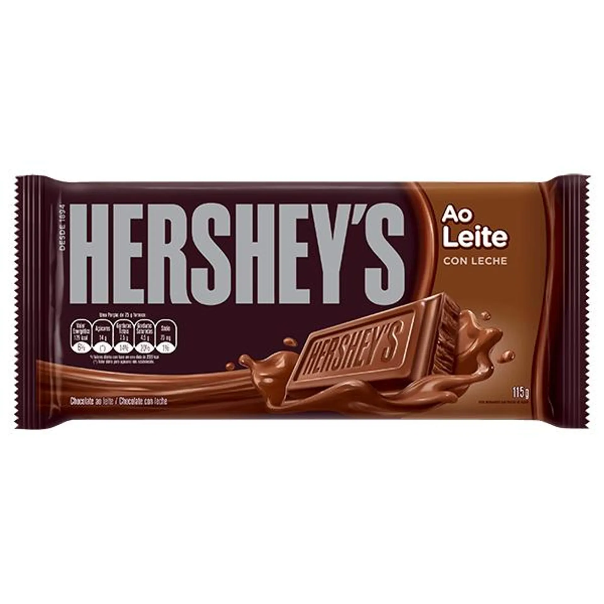 Tablete de Chocolate Hershey´s ao Leite 92G